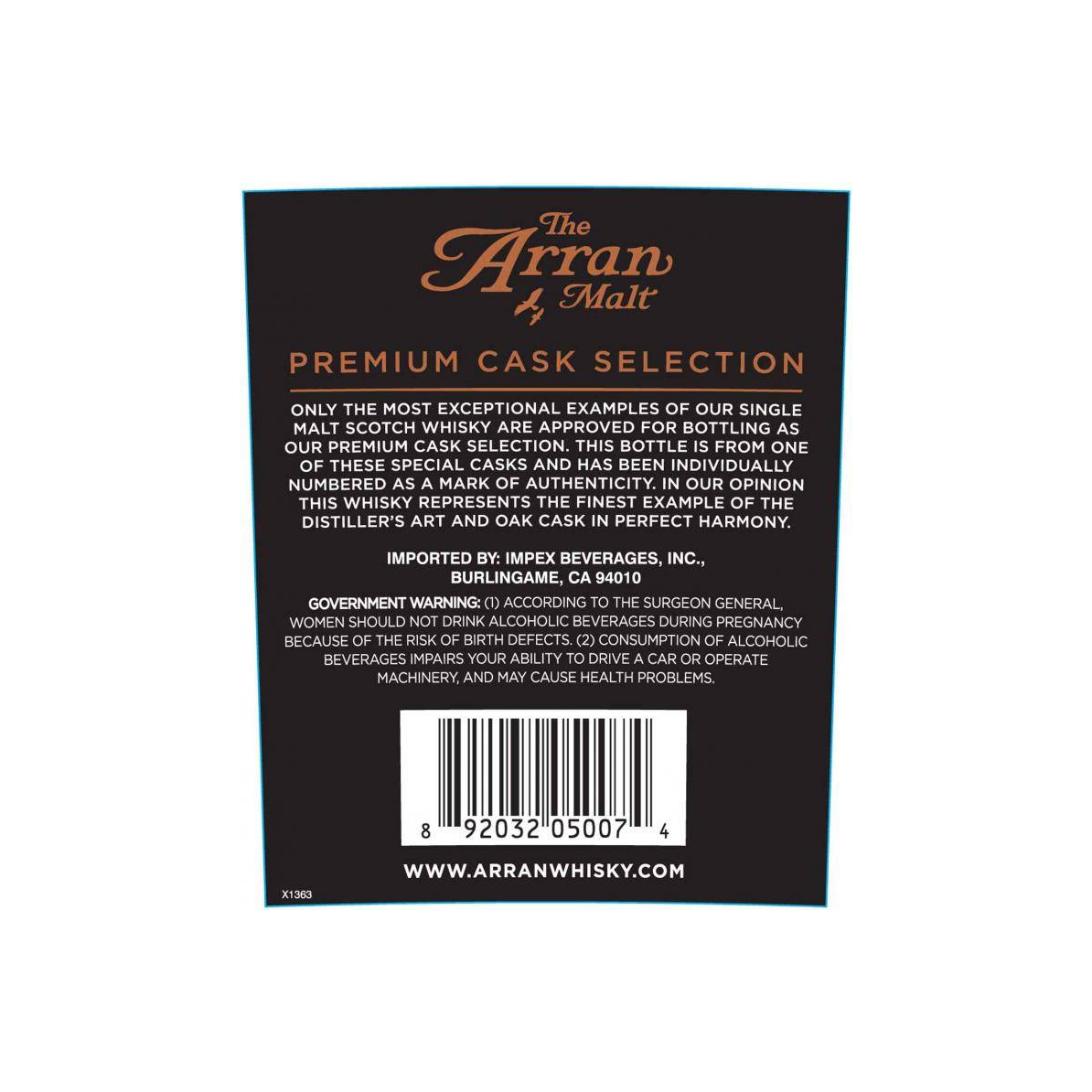 Arran 1996 14 Years Single Malt Whisky 3
