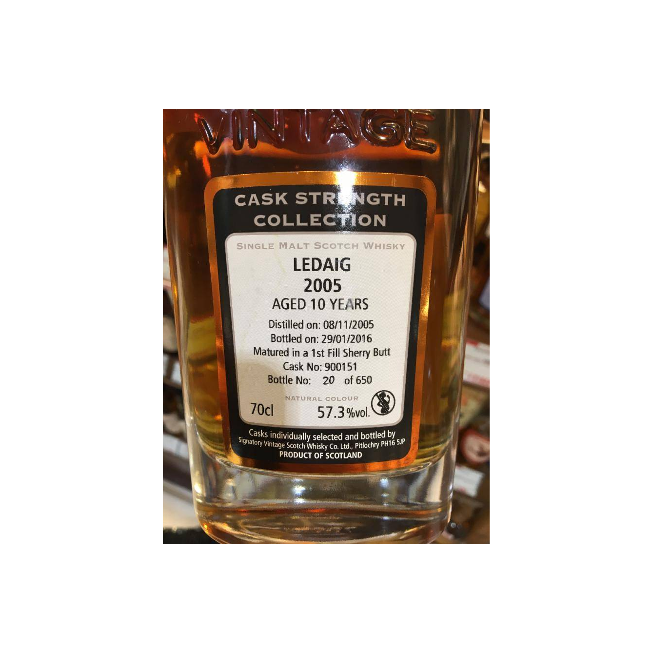 Tobermory Cask Strength Collection 2005 10 Years Single Malt Whisky 2