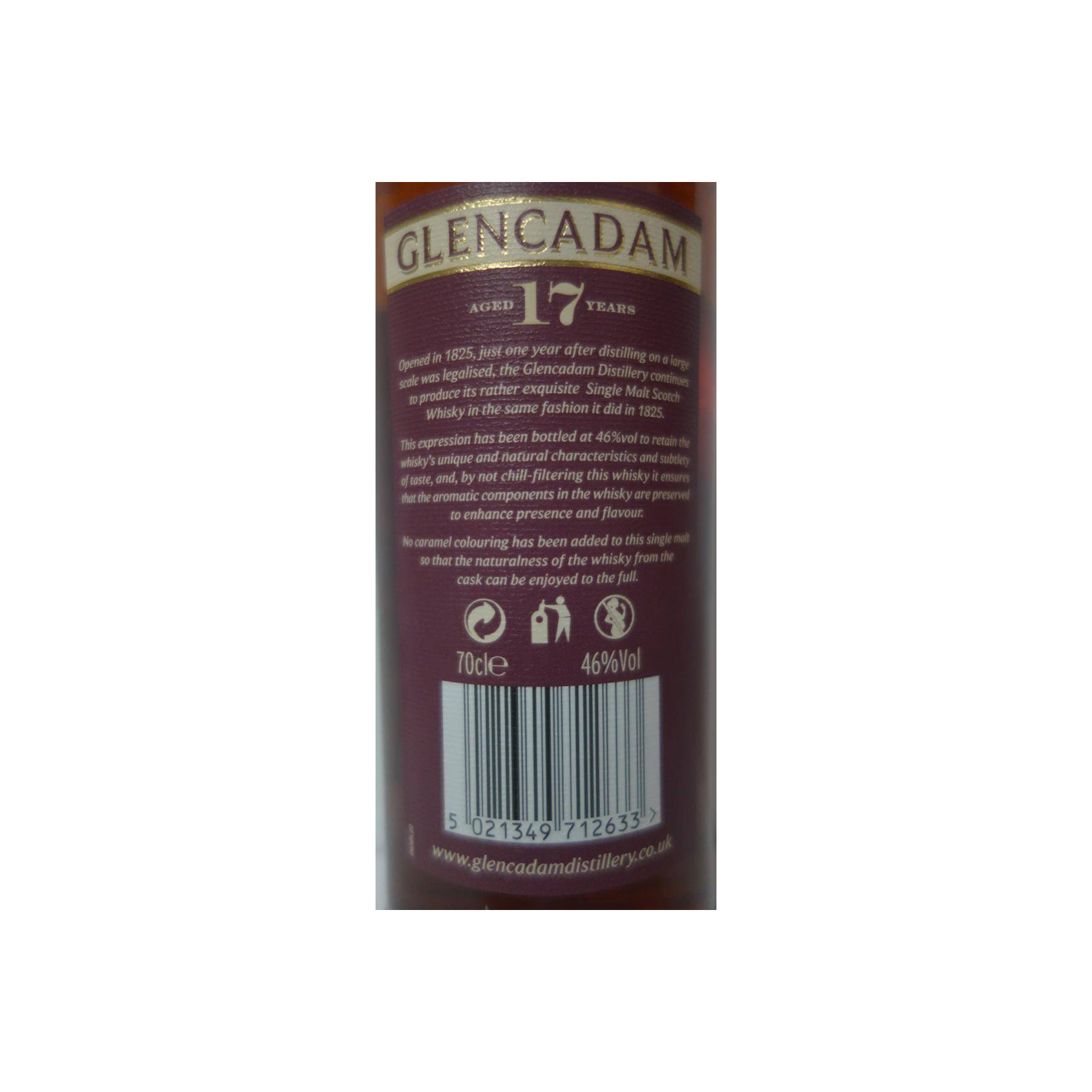 Glencadam Limited Edition 17 Years Single Malt Whisky 3