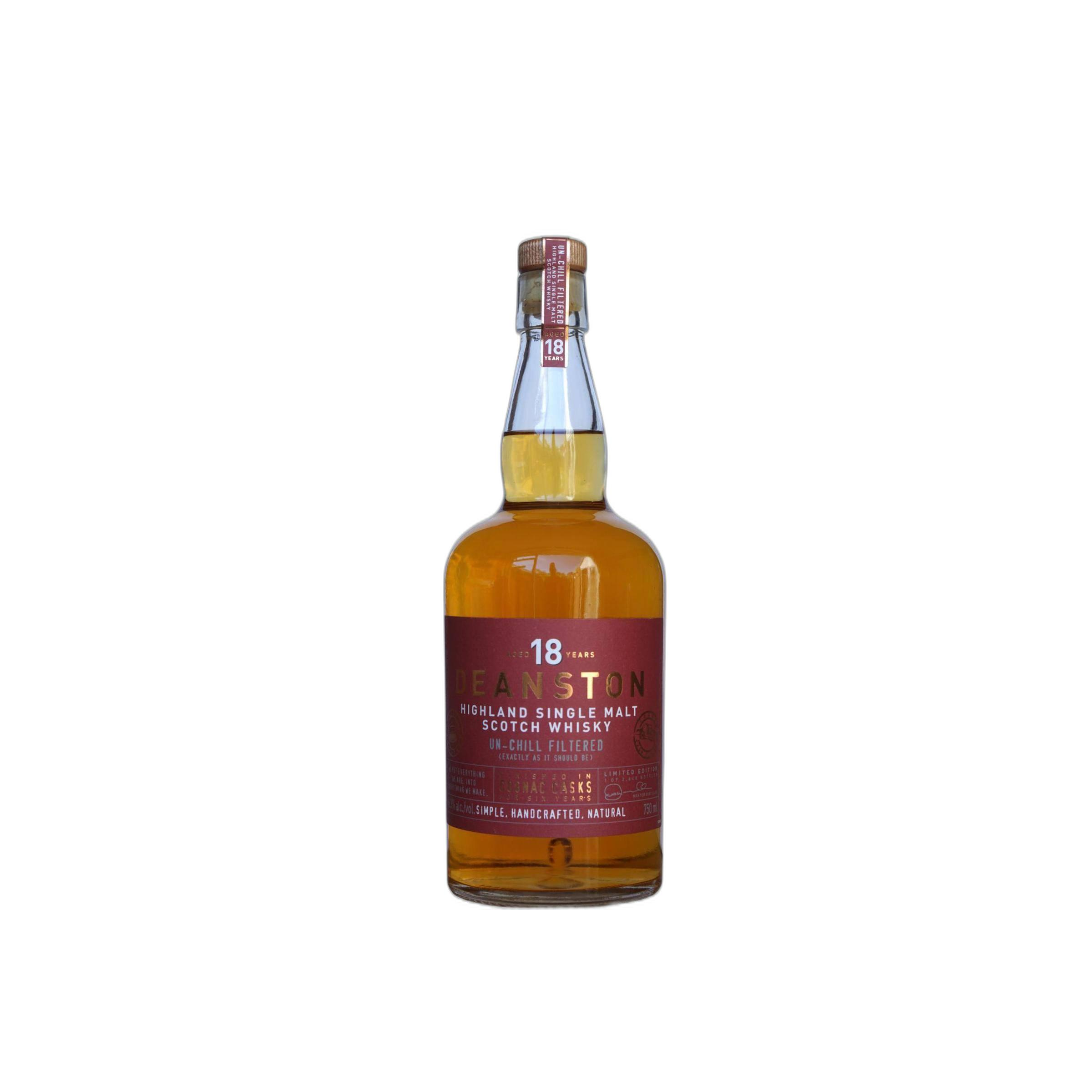 Deanston Limited Edition 18 Years Single Malt Whisky