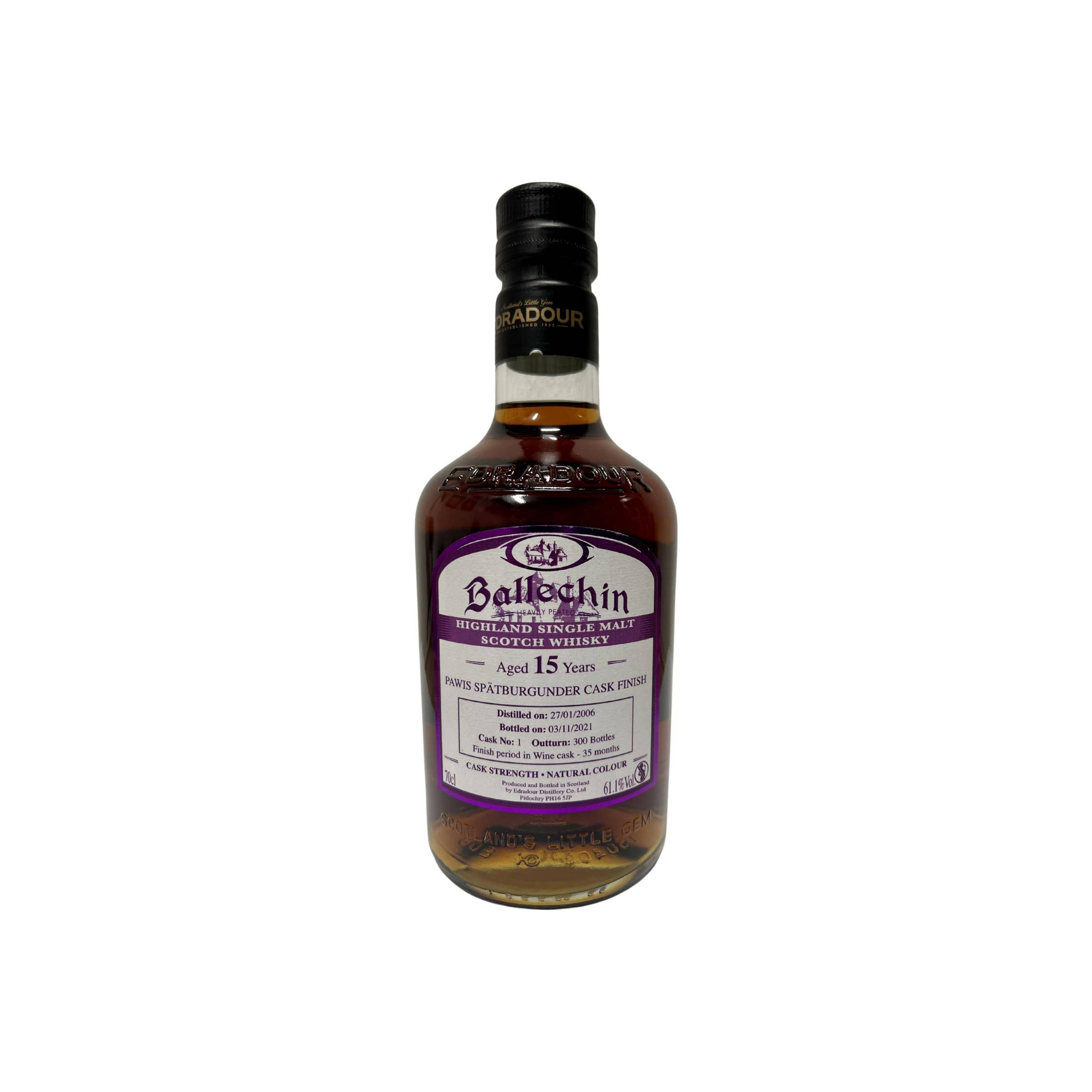 Ballechin 2006 15 Years Single Malt Whisky