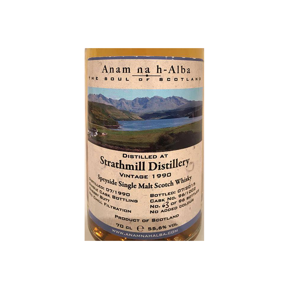 Strathmill 1990 25 Years Single Malt Whisky 2