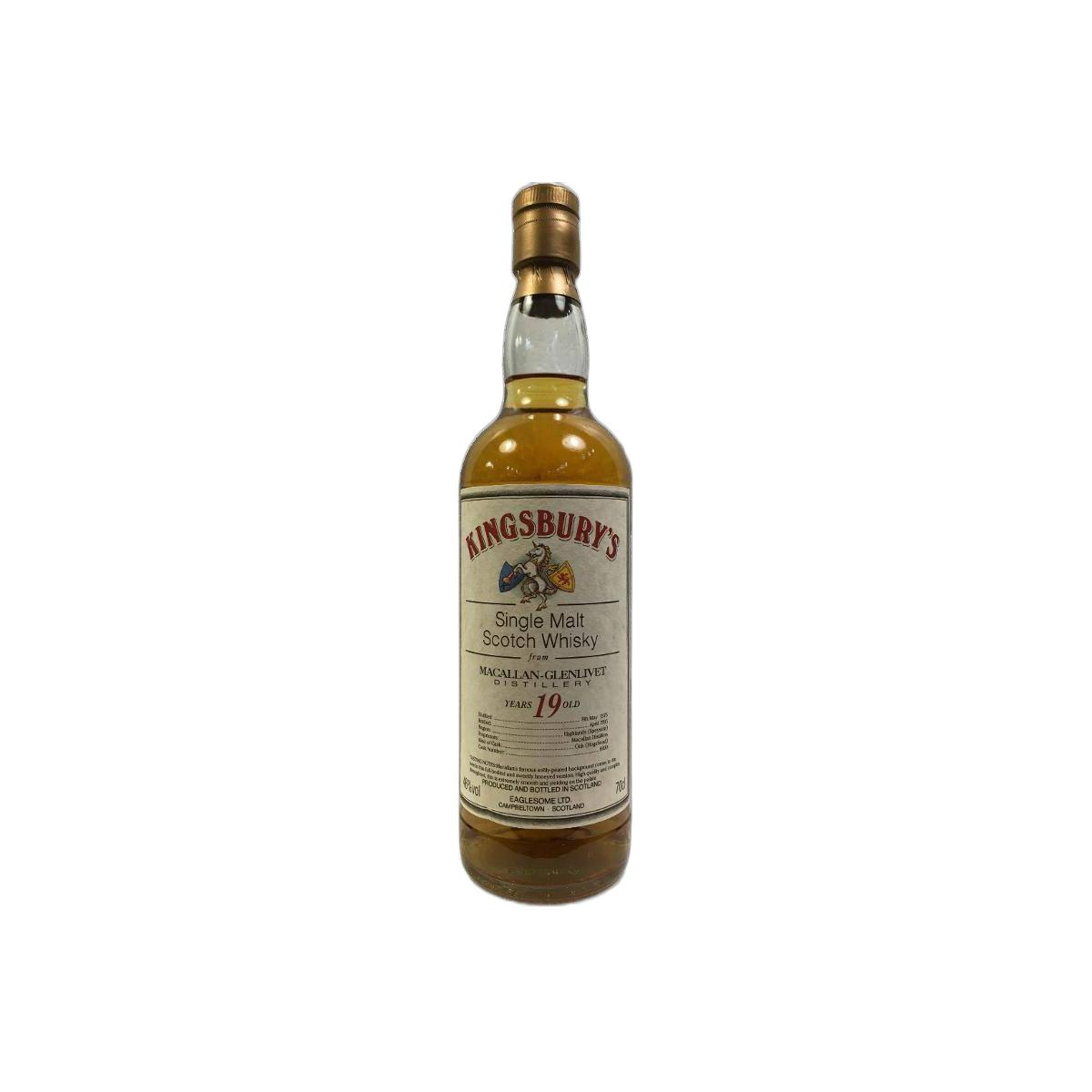 The Macallan 1975 19 Years Single Malt Whisky
