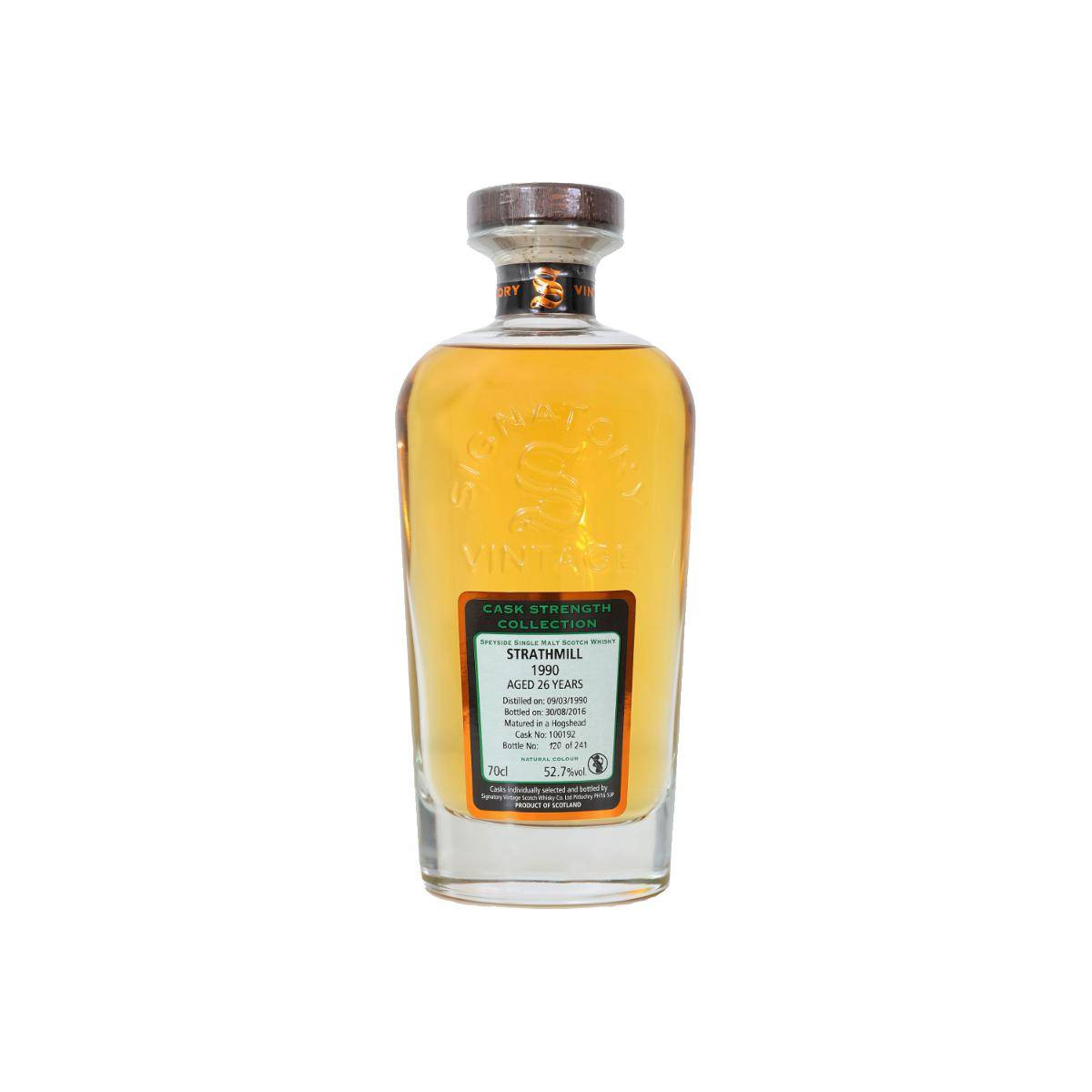 Strathmill Cask Strength Collection 1990 26 Years Single Malt Whisky