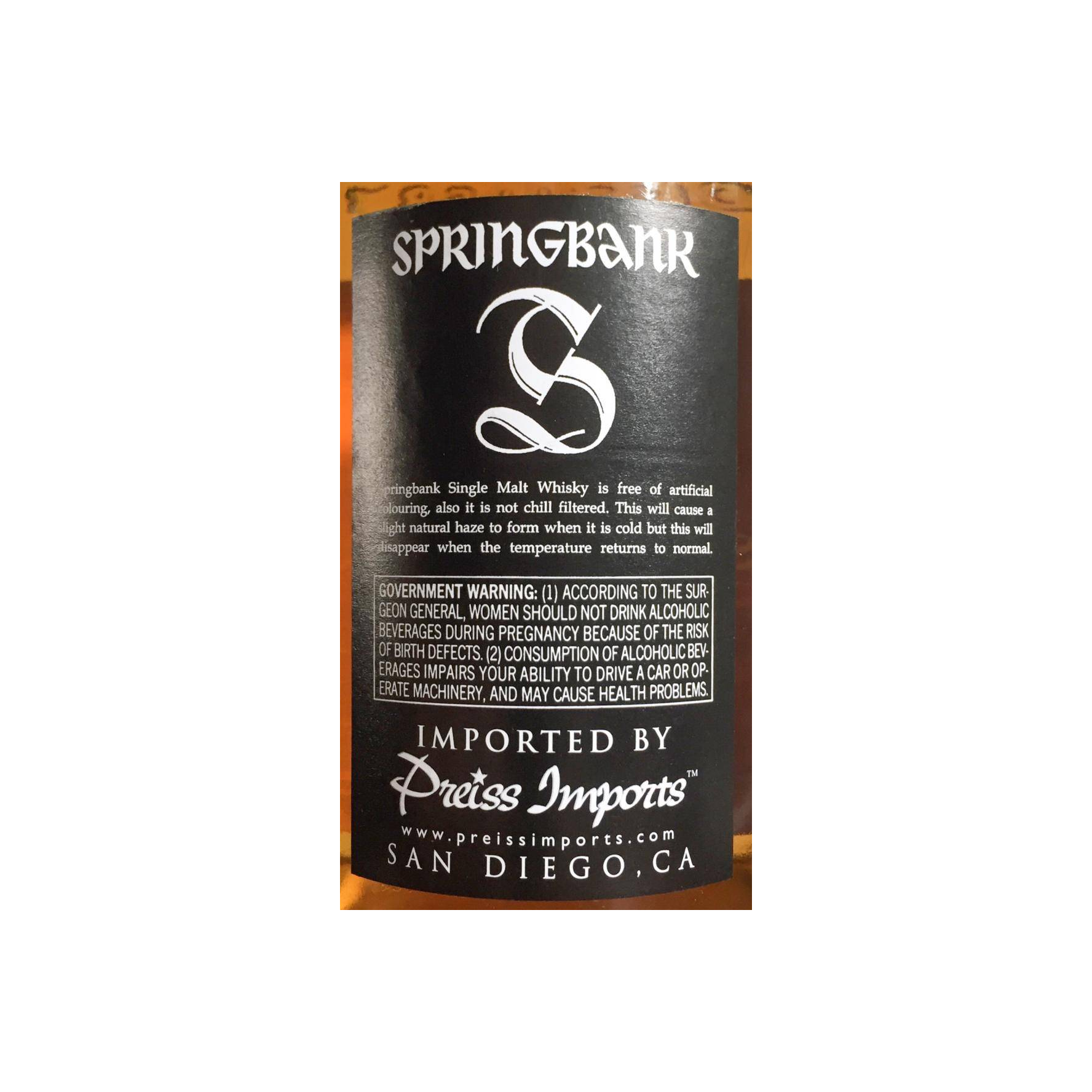 Springbank 1996 14 Years Single Malt Whisky 2