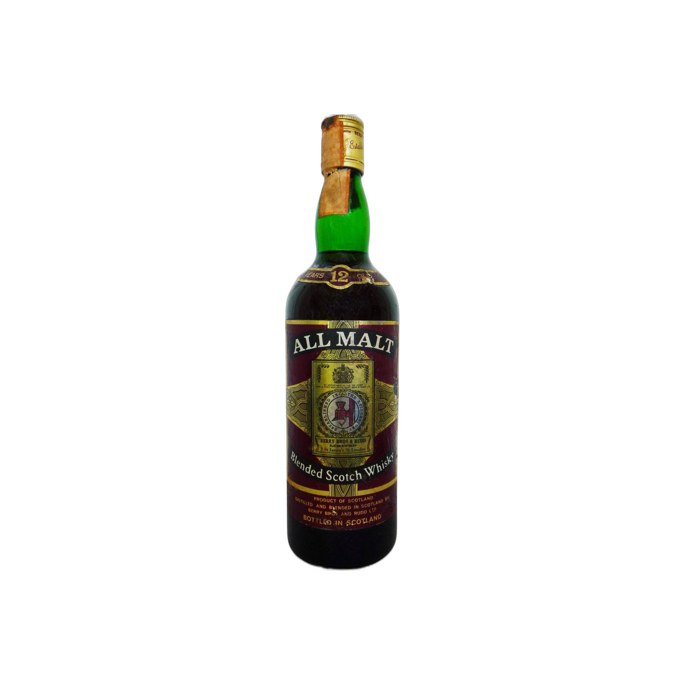 Berry Bros. & Rudd 12 Years Blended Malt Whisky