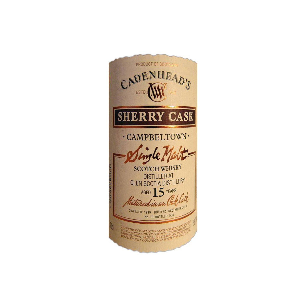 Glen Scotia 1999 15 Years Single Malt Whisky 2