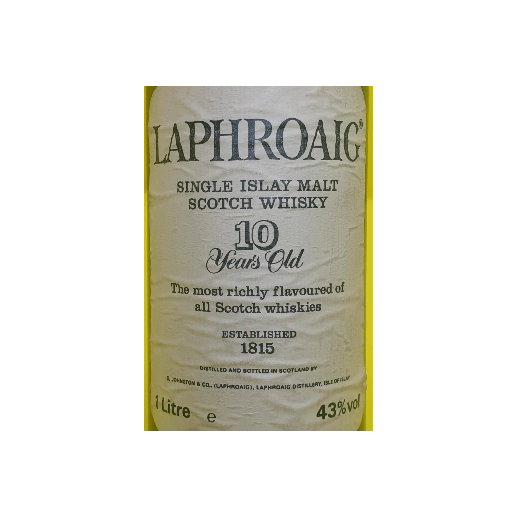 Laphroaig 10 Years Single Malt Whisky 3