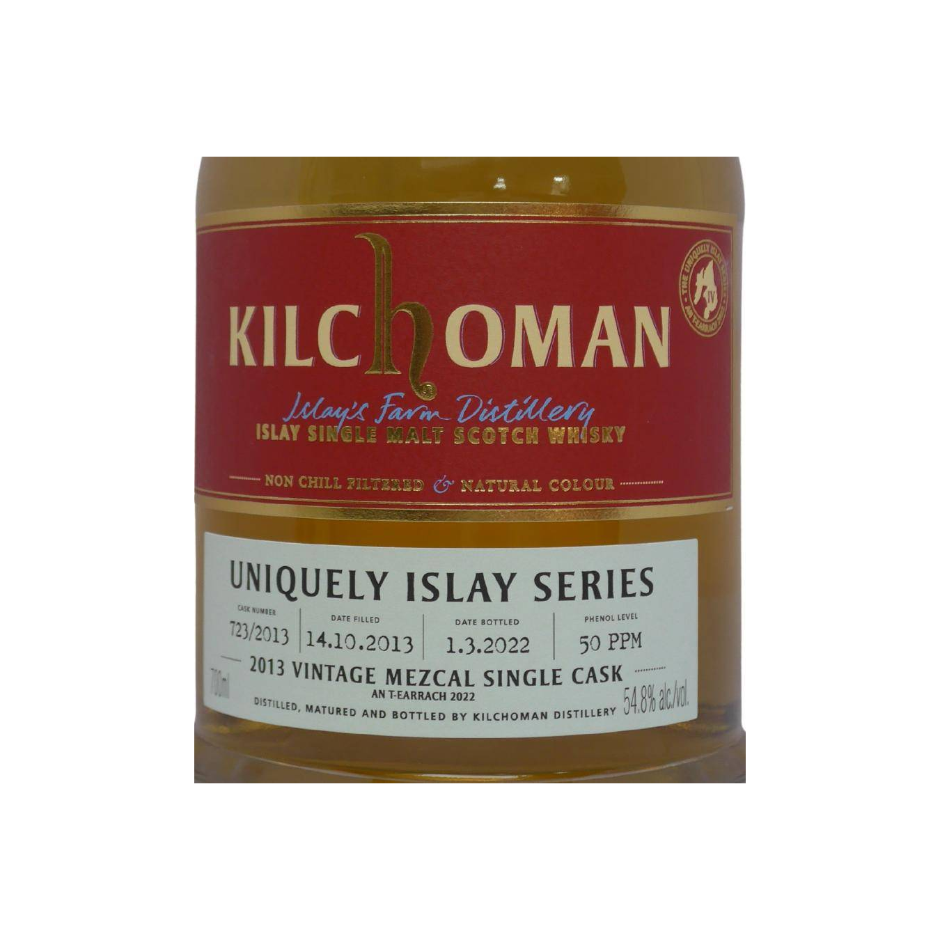 Kilchoman 2013 8 Years Single Malt Whisky 2