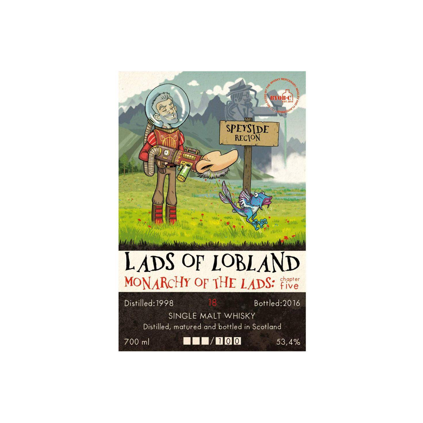 Speyside Region 1998 TWM BYOB-C | Lads of Lobland 3