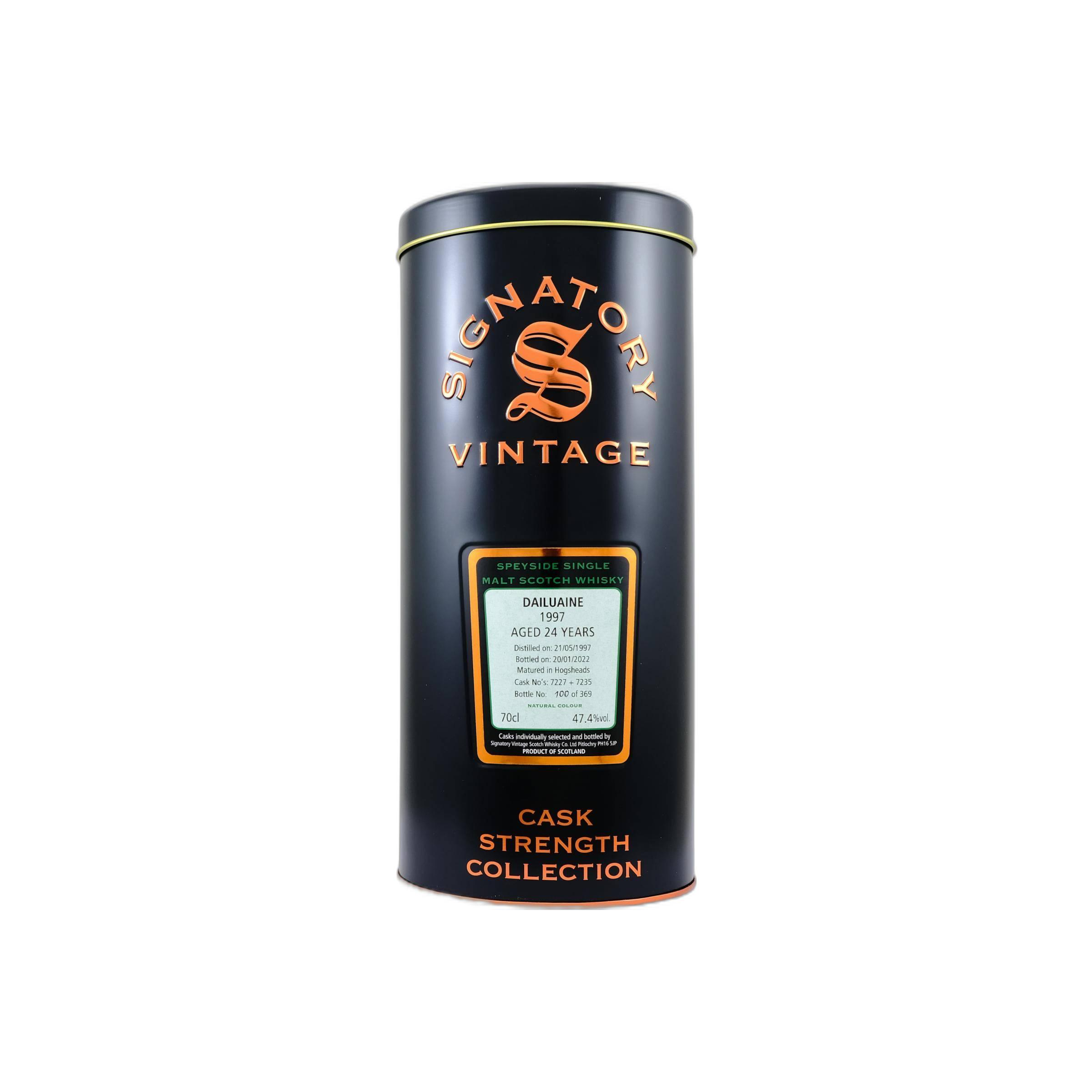 Dailuaine Cask Strength Collection 1997 24 Years Single Malt Whisky 2