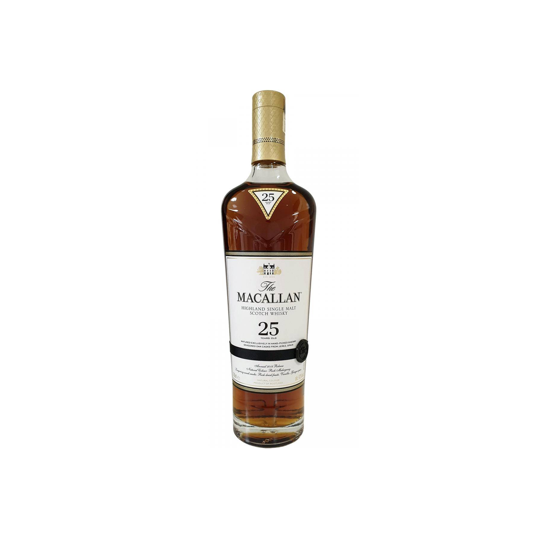 The Macallan 25 Years Single Malt Whisky