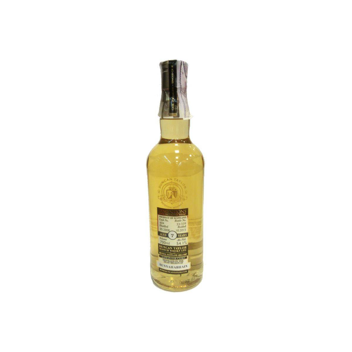 Bunnahabhain Dimensions 2008 7 Years Single Malt Whisky