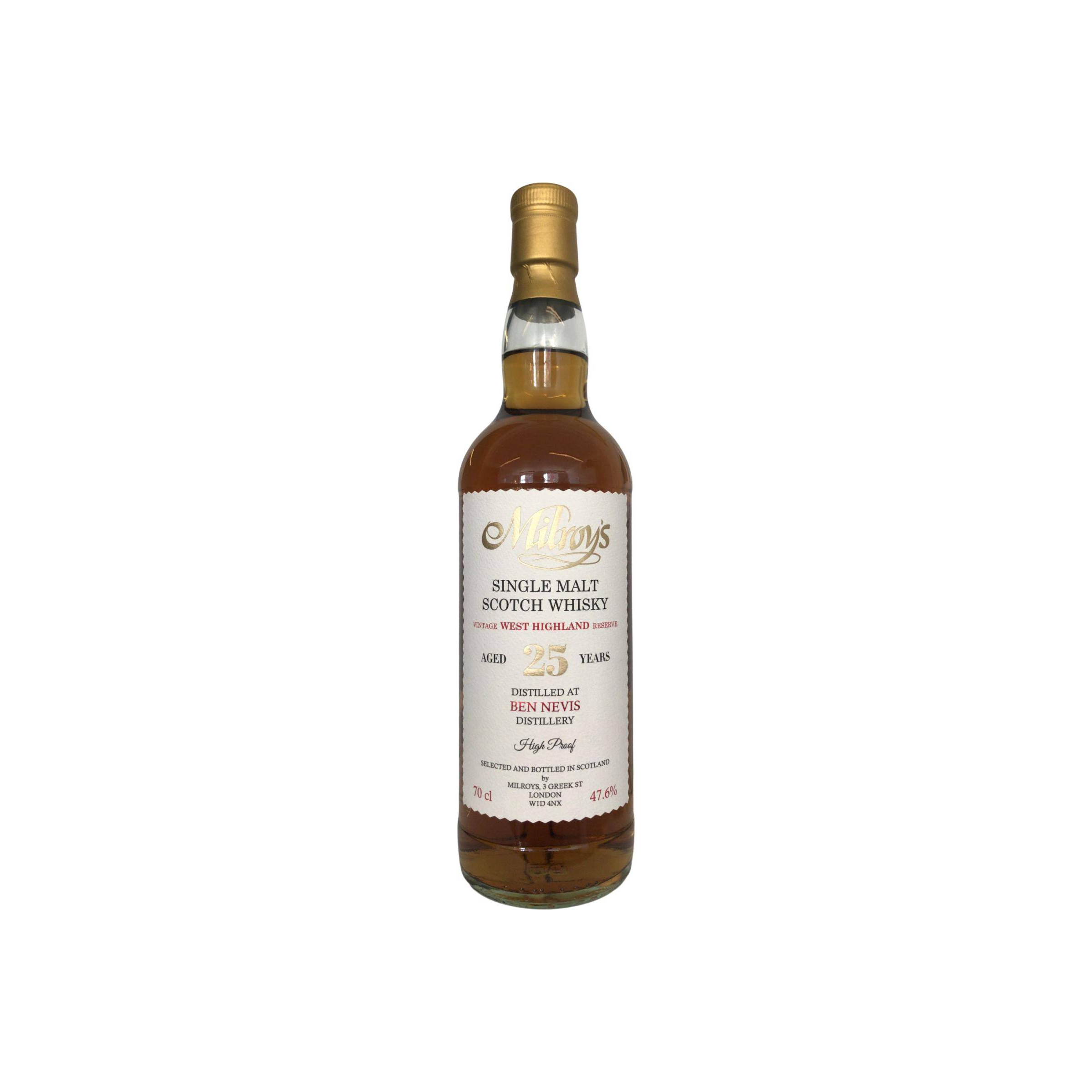 Ben Nevis 1996 25 Years Single Malt Whisky