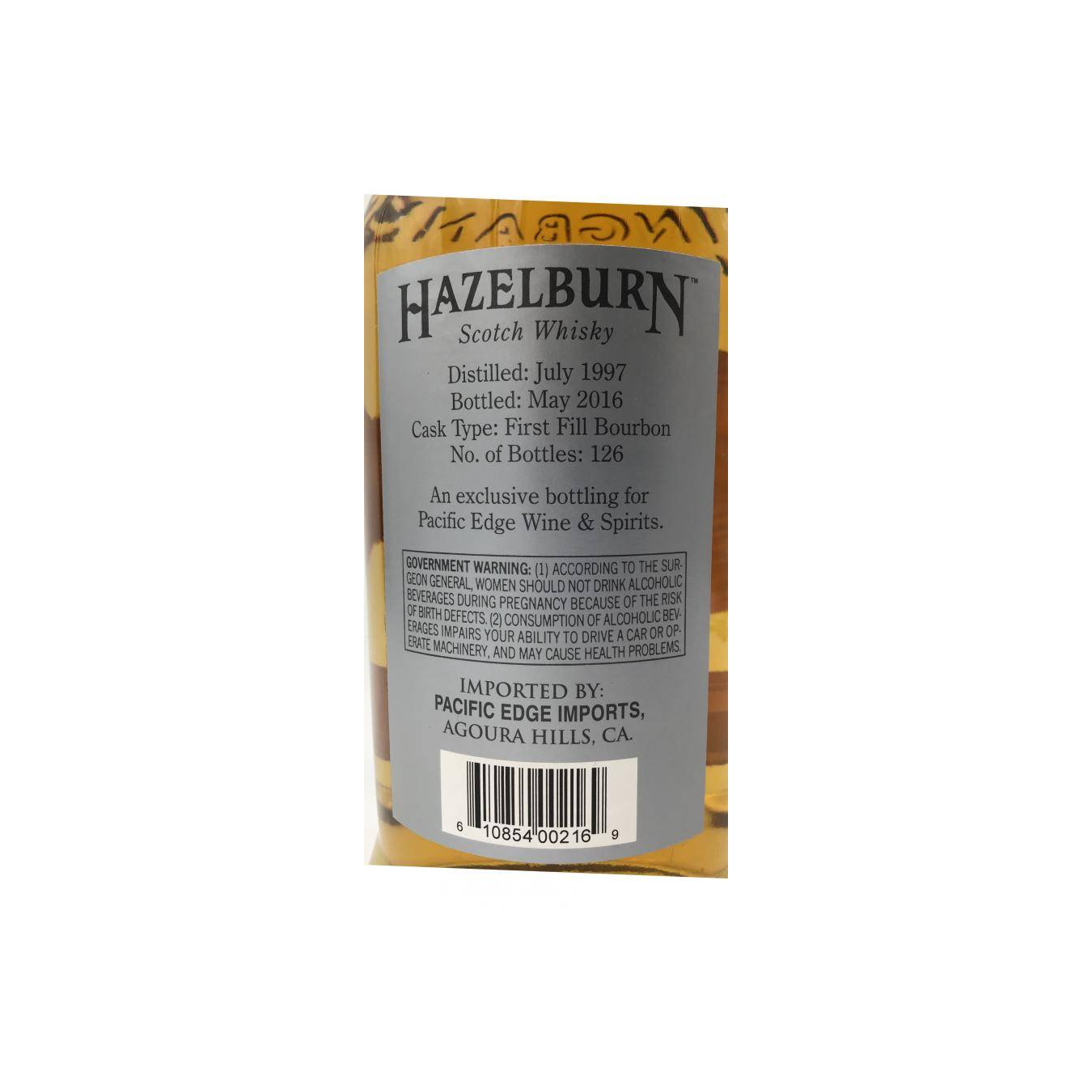 Hazelburn Single Cask 1997 18 Years Single Malt Whisky 3
