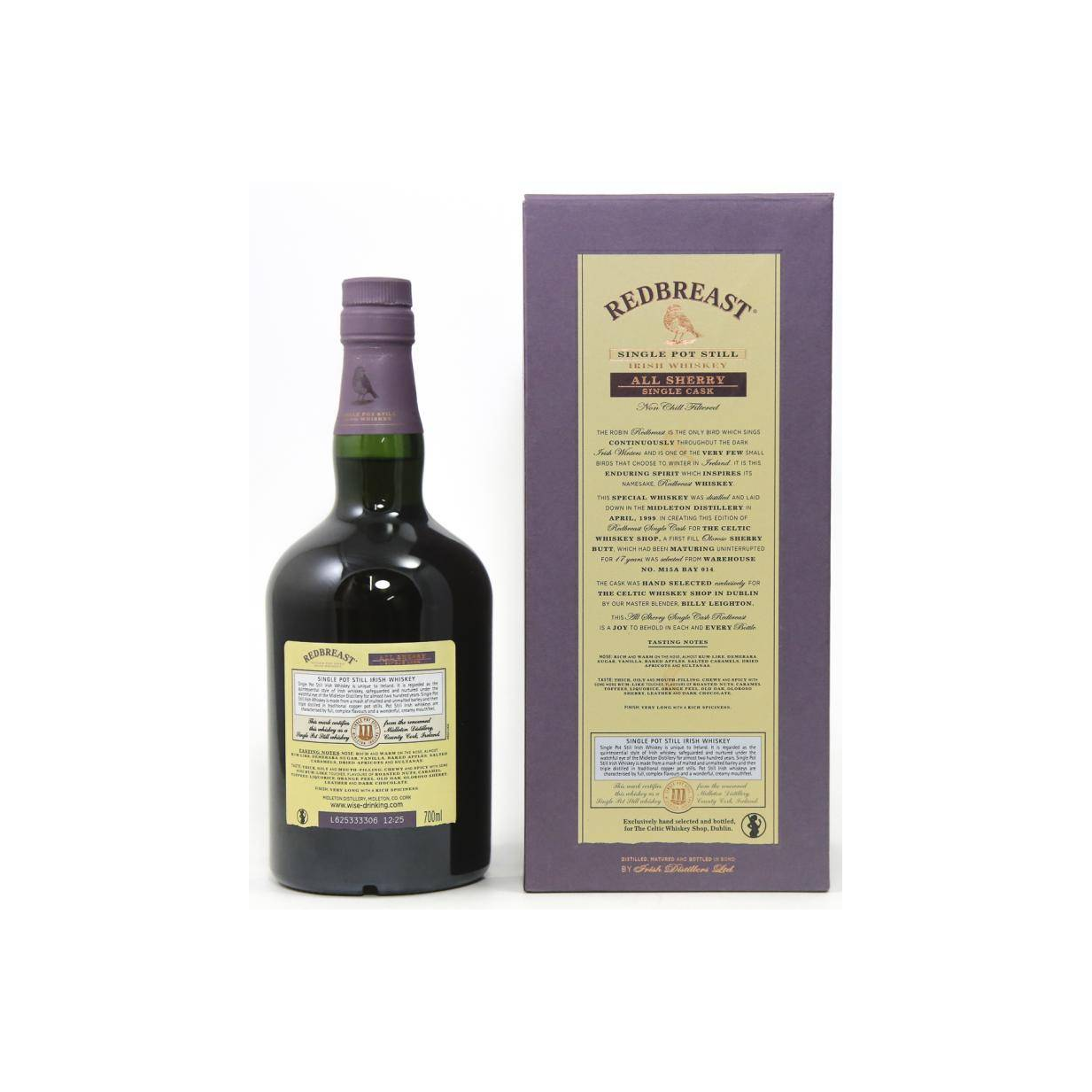 Redbreast 1999 17 Years Single Pot Still Whisky 2