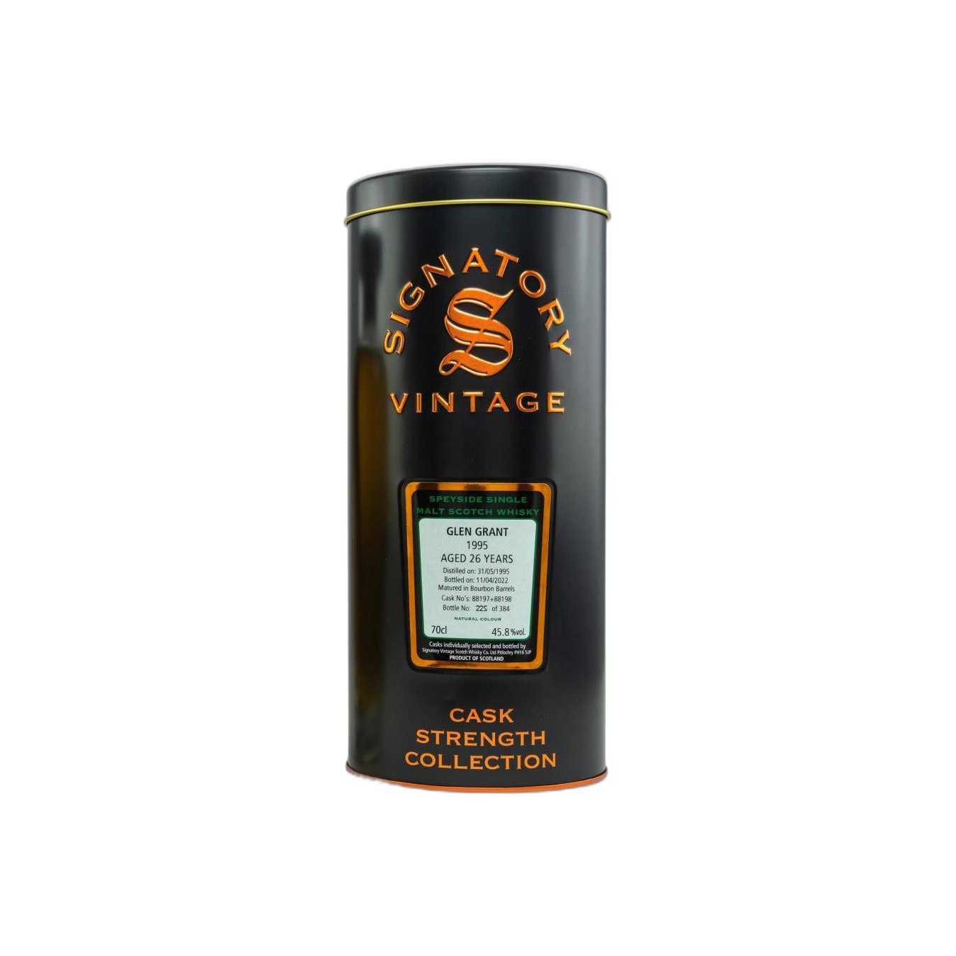 Glen Grant Cask Strength Collection 1995 26 Years Single Malt Whisky 2