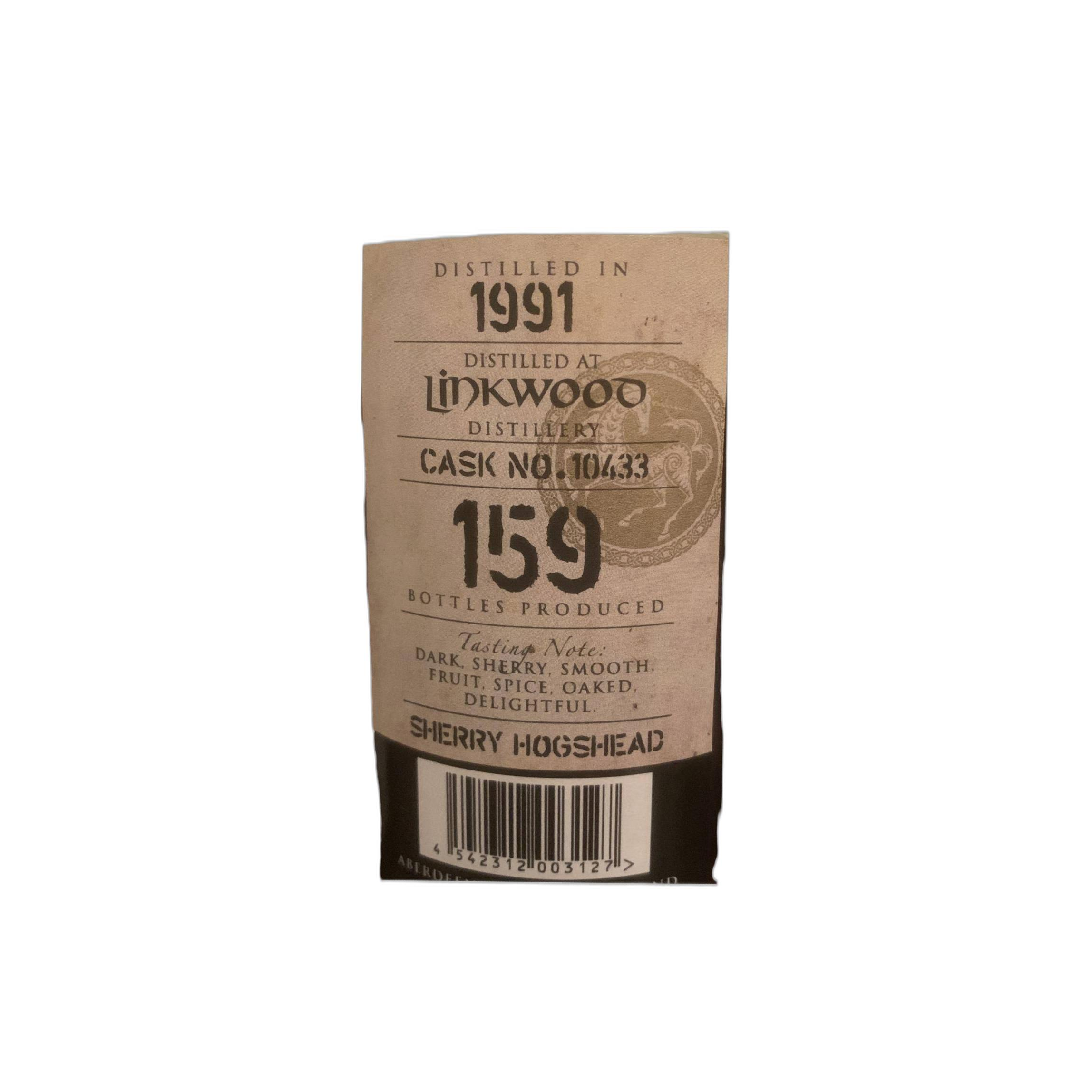Linkwood 1991 23 Years Single Malt Whisky 2