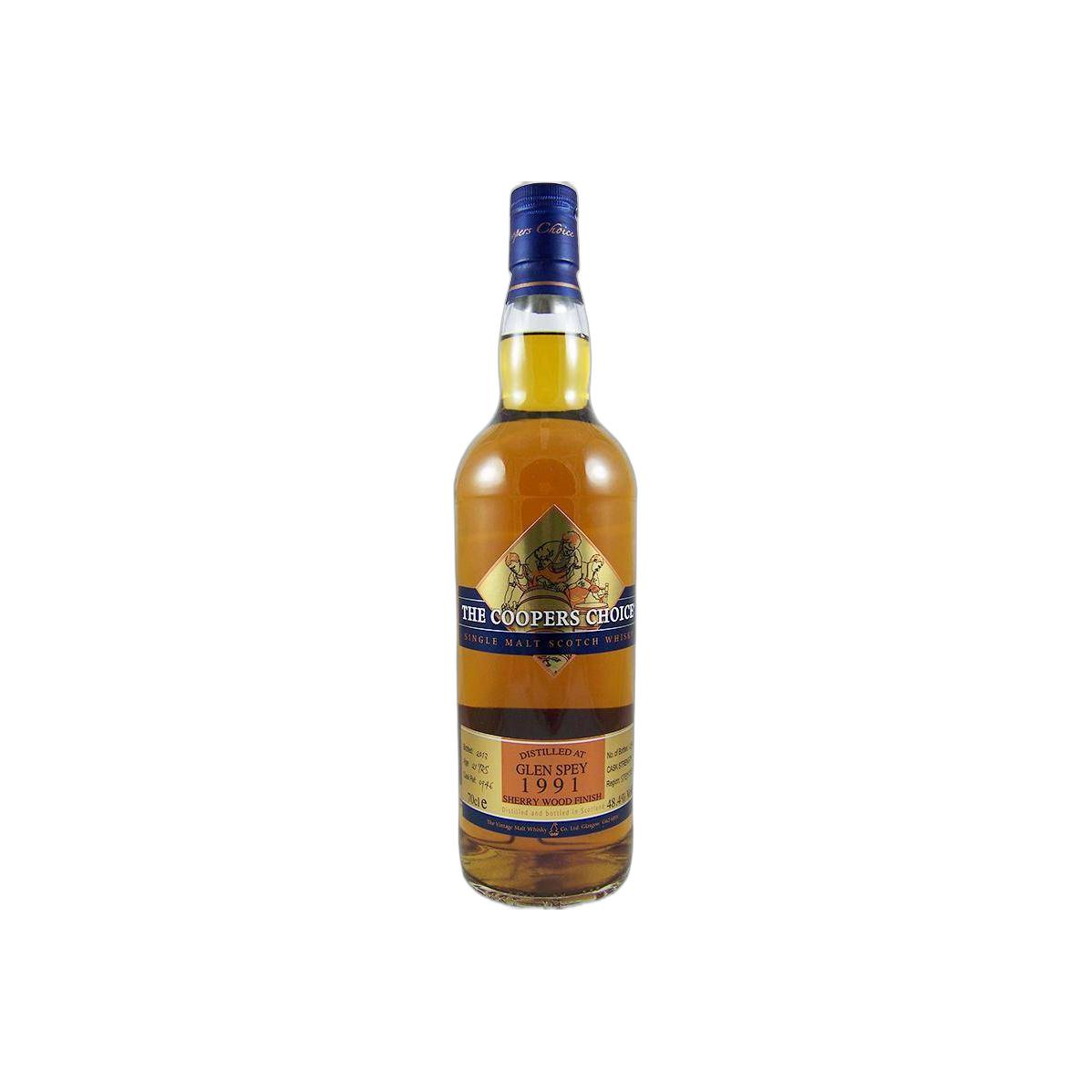 Glen Spey The Cooper's Choice 1991 21 Years Single Malt Whisky