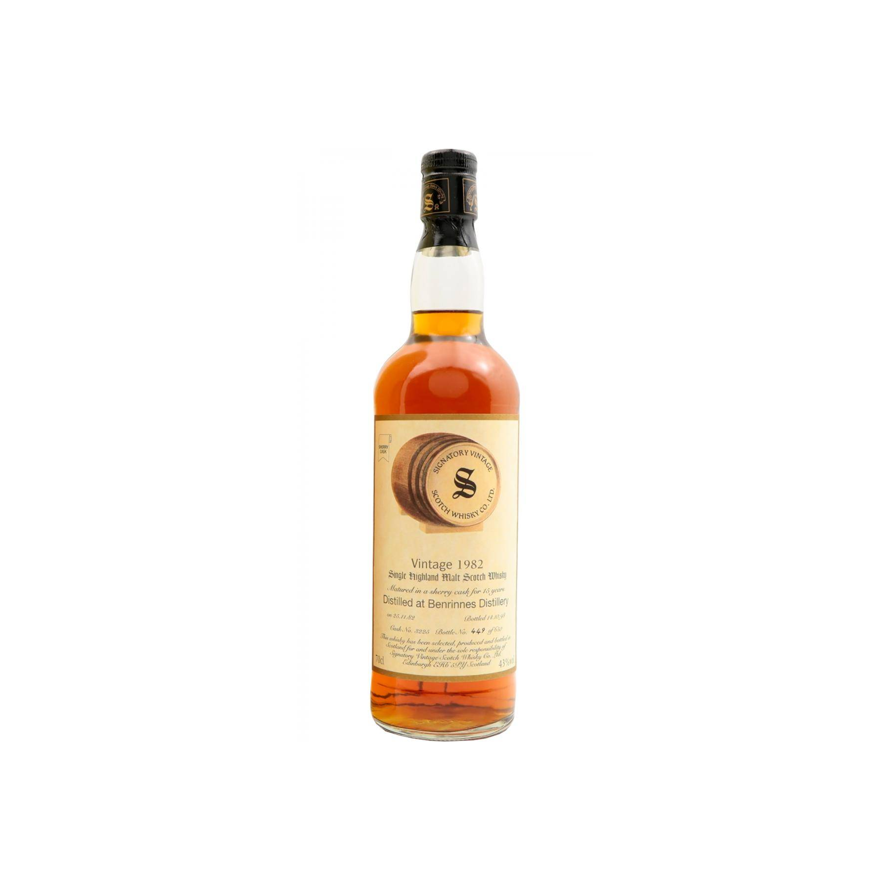Benrinnes Vintage Collection 1982 15 Years Single Malt Whisky
