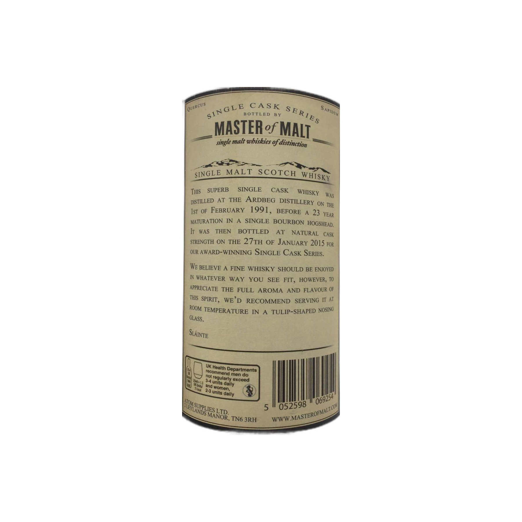 Ardbeg Single Cask 1991 23 Years Single Malt Whisky 3