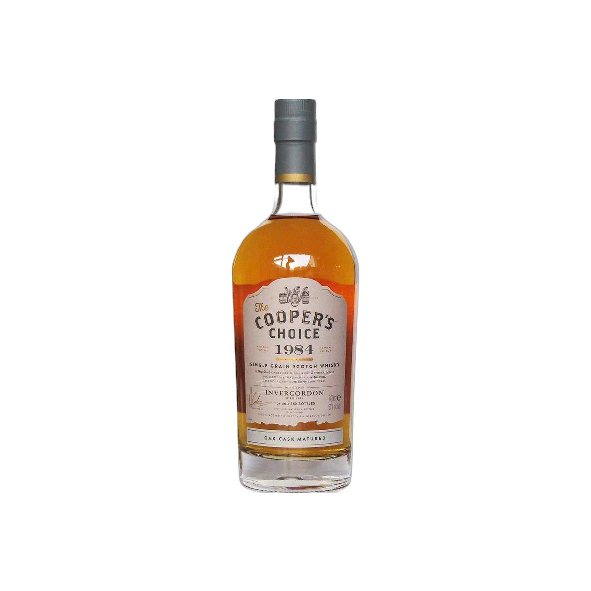 Invergordon The Cooper's Choice 1984 30 Years Single Grain Whisky