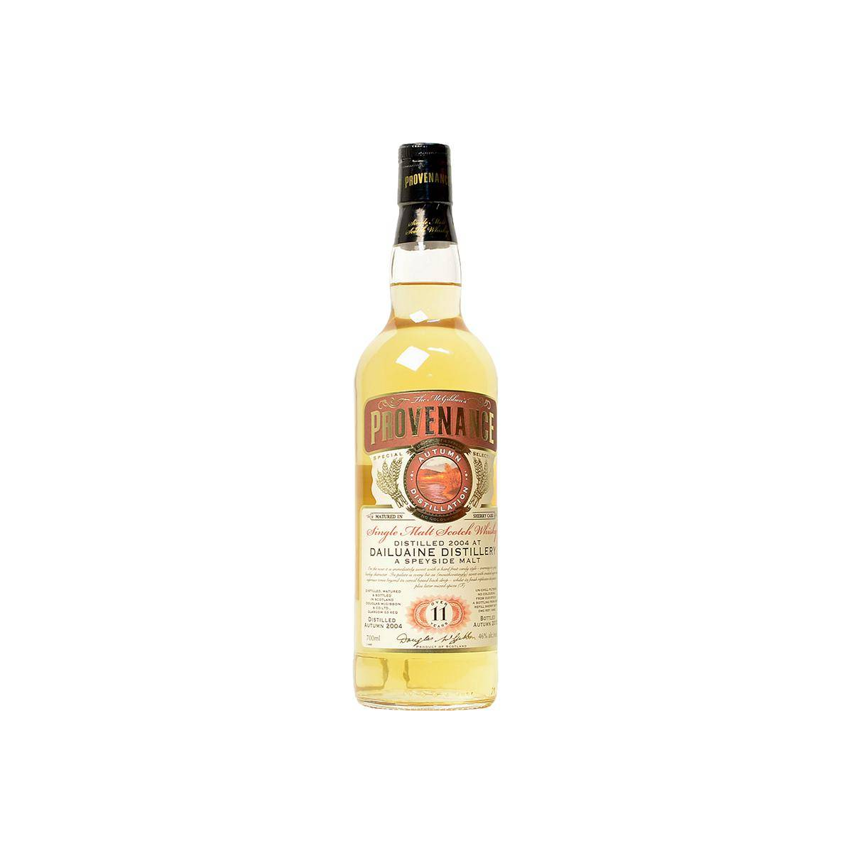 Dailuaine McGibbon's Provenance 2004 11 Years Single Malt Whisky