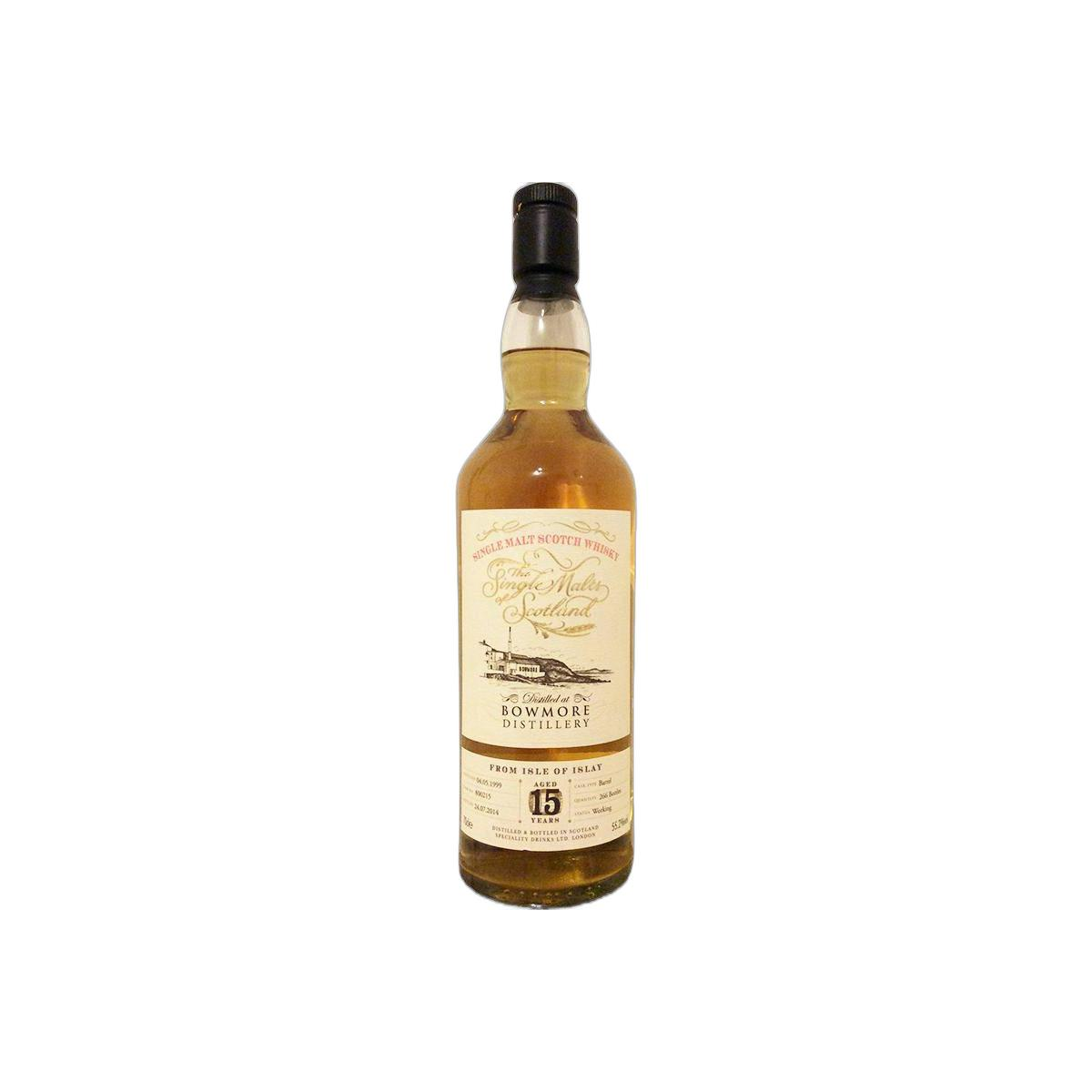 Bowmore The Single Malts of Scotland 1999 15 Years Single Malt Whisky