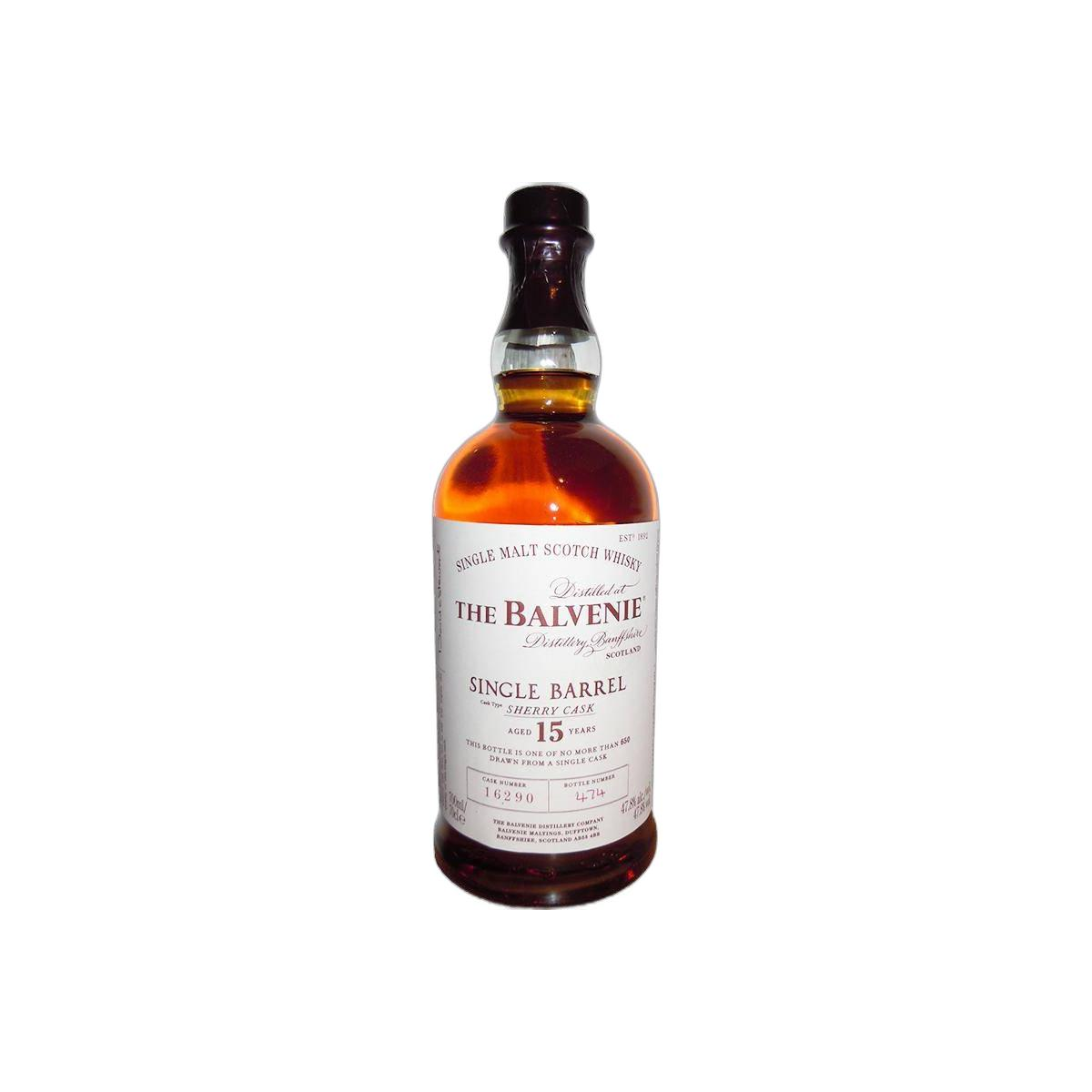 The Balvenie 15 Years Single Malt Whisky