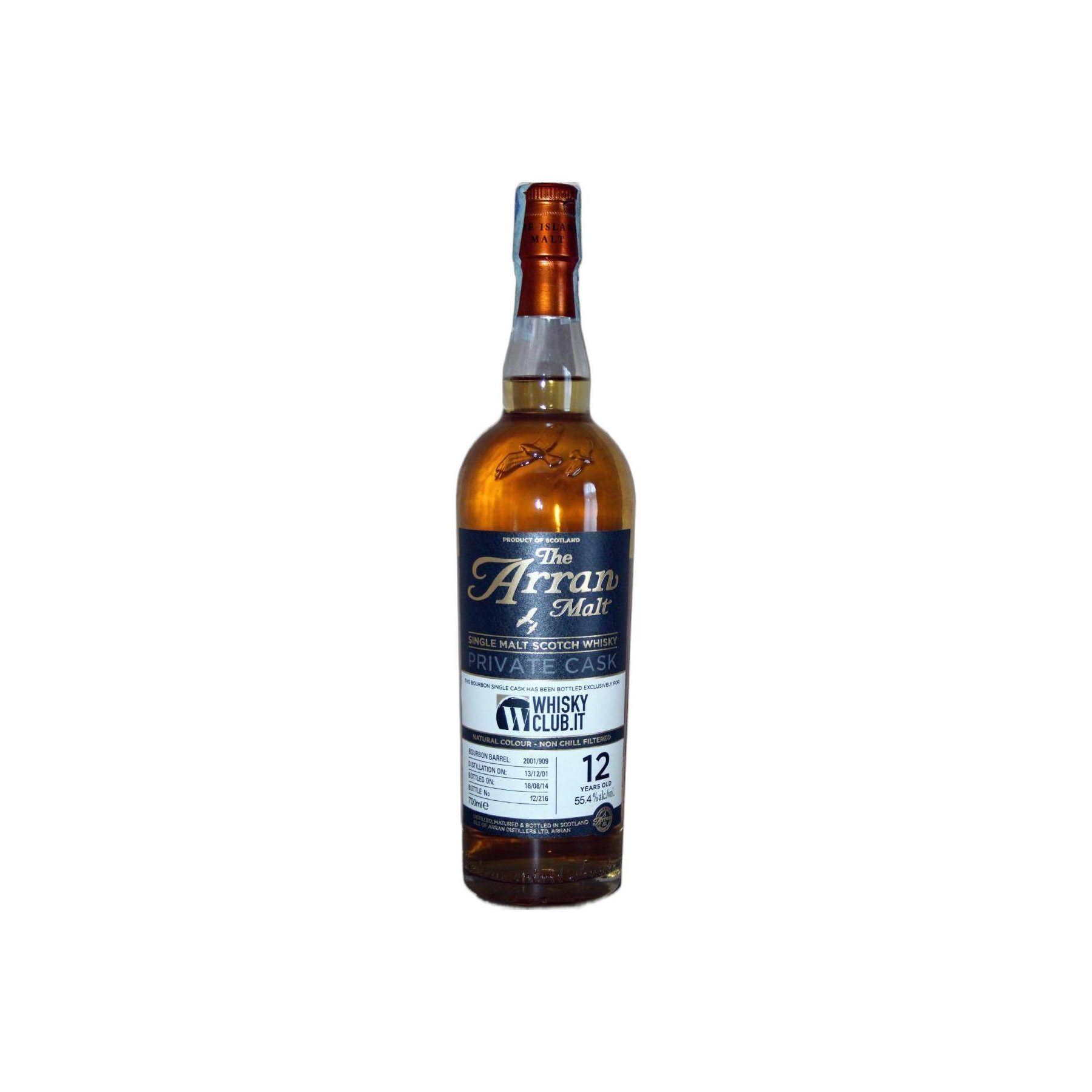 Arran Private Cask 2001 12 Years Single Malt Whisky
