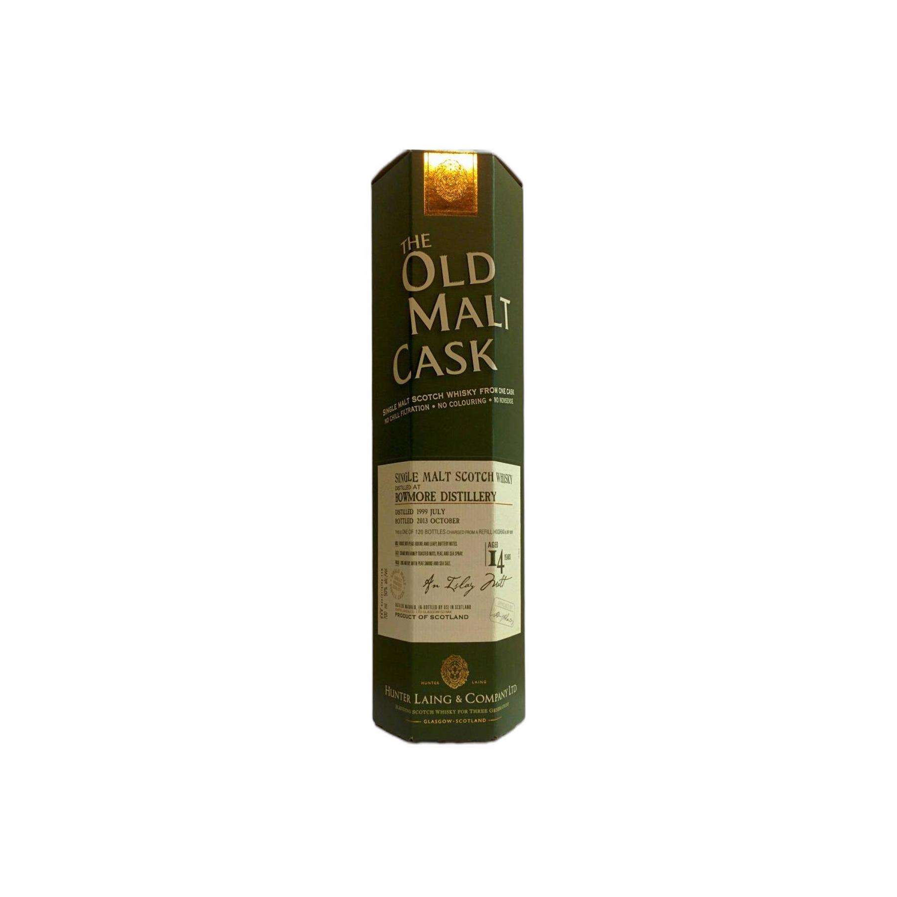 Bowmore Old Malt Cask 1999 14 Years Single Malt Whisky 2