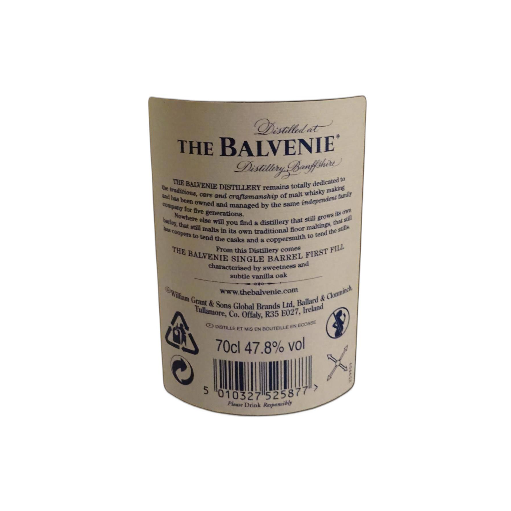 The Balvenie Single Cask 12 Years Single Malt Whisky 2