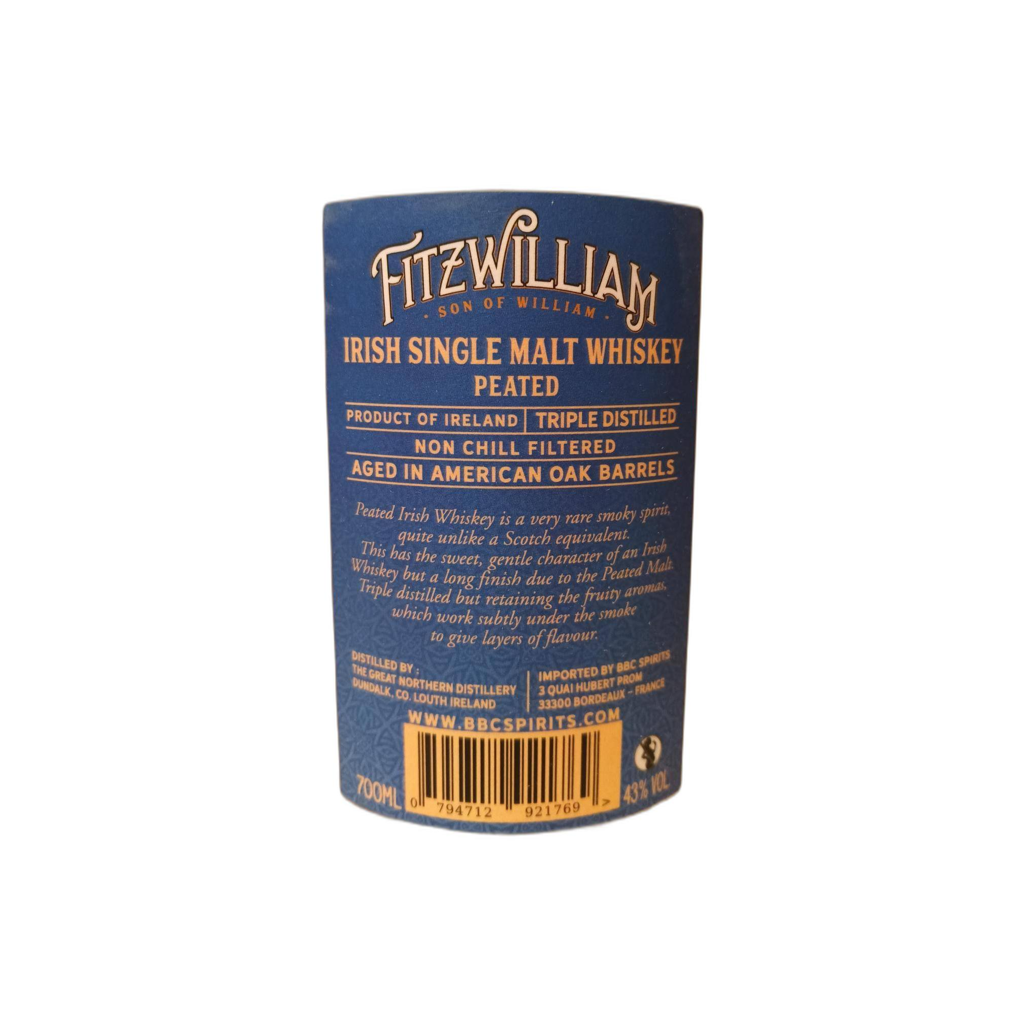 Fitzwilliam Irish Single Malt Whiskey 2