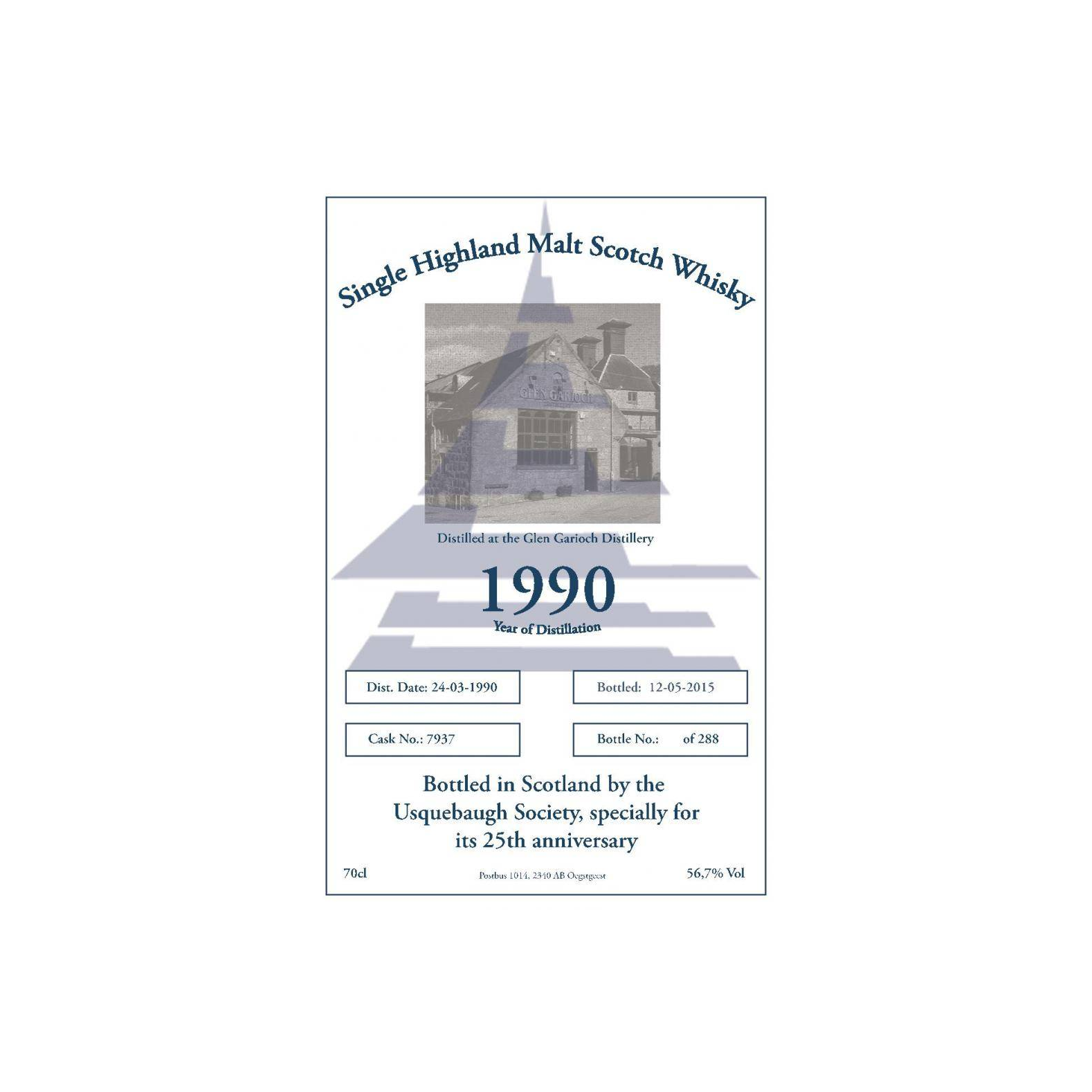 Glen Garioch 1990 25 Years Single Malt Whisky
