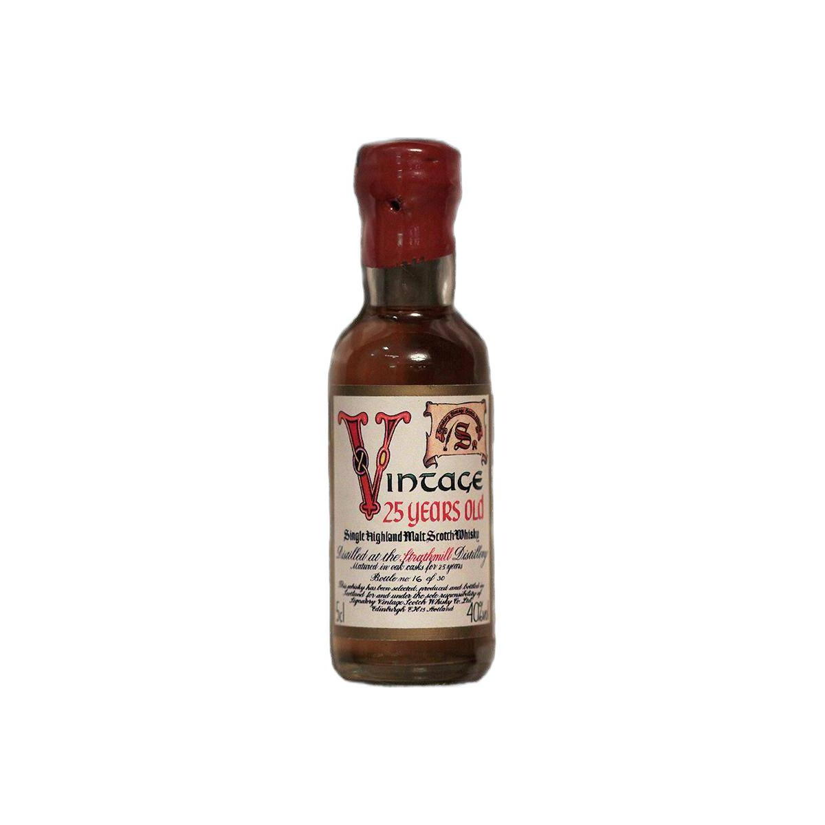 Strathmill 25 Years Single Malt Whisky 2