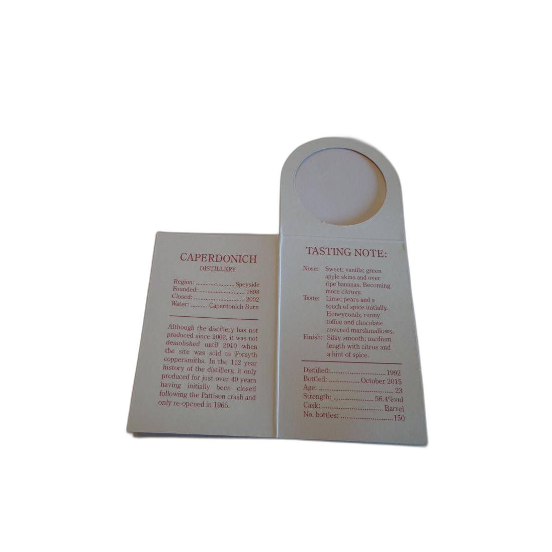 Caperdonich 1992 23 Years Single Malt Whisky 2