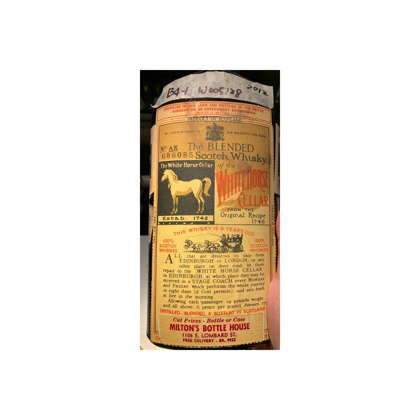 White Horse 8 Years Blended Whisky