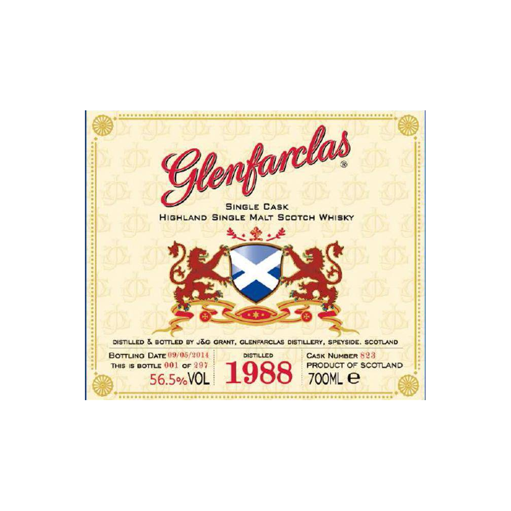 Glenfarclas 1988 25 Years Single Malt Whisky