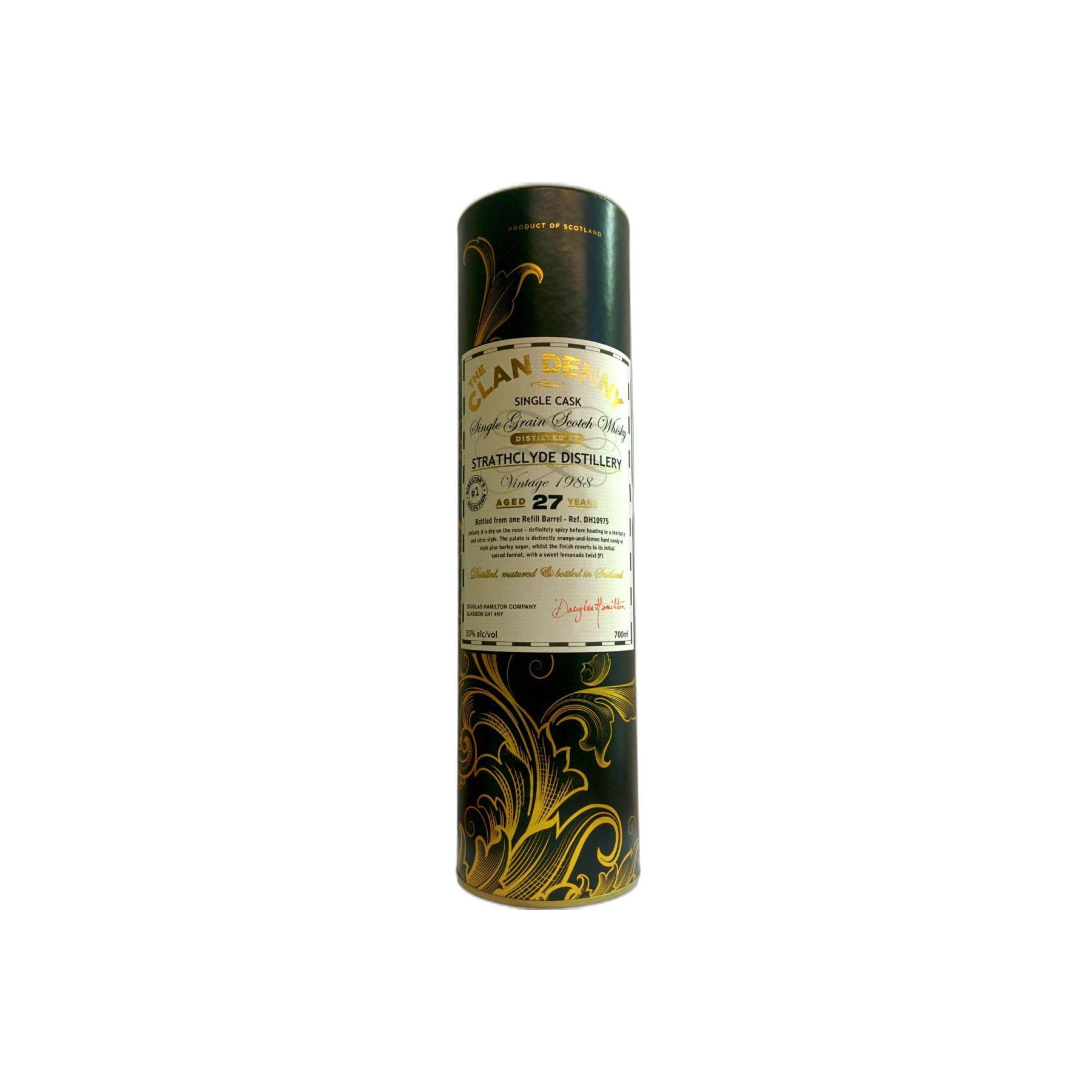 Strathclyde 1988 27 Years Single Grain Whisky 2