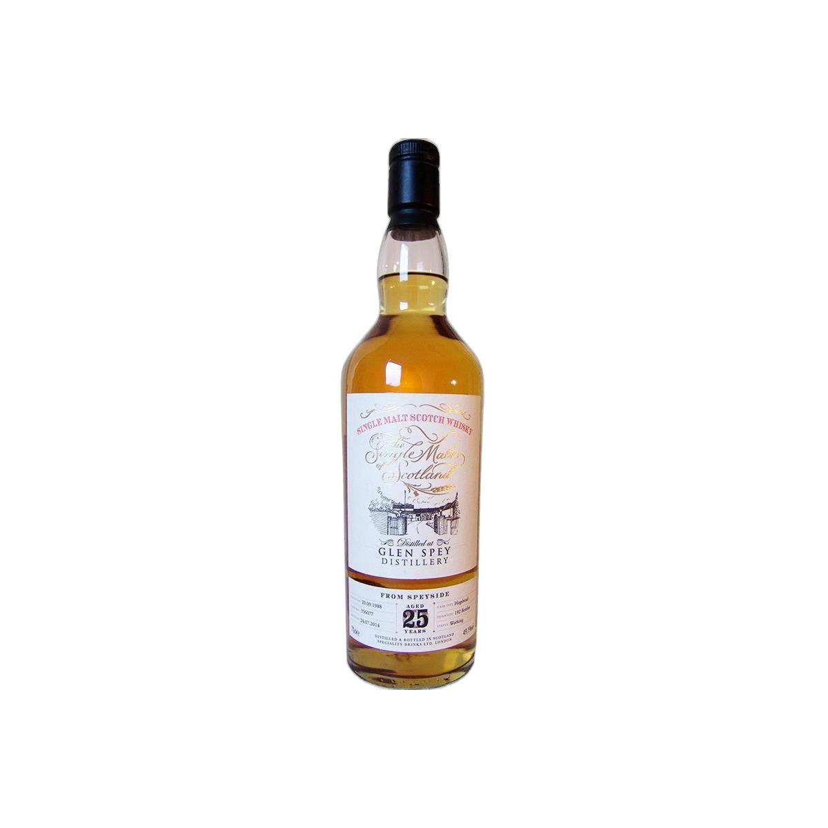 Glen Spey The Single Malts of Scotland 1988 25 Years Single Malt Whisky