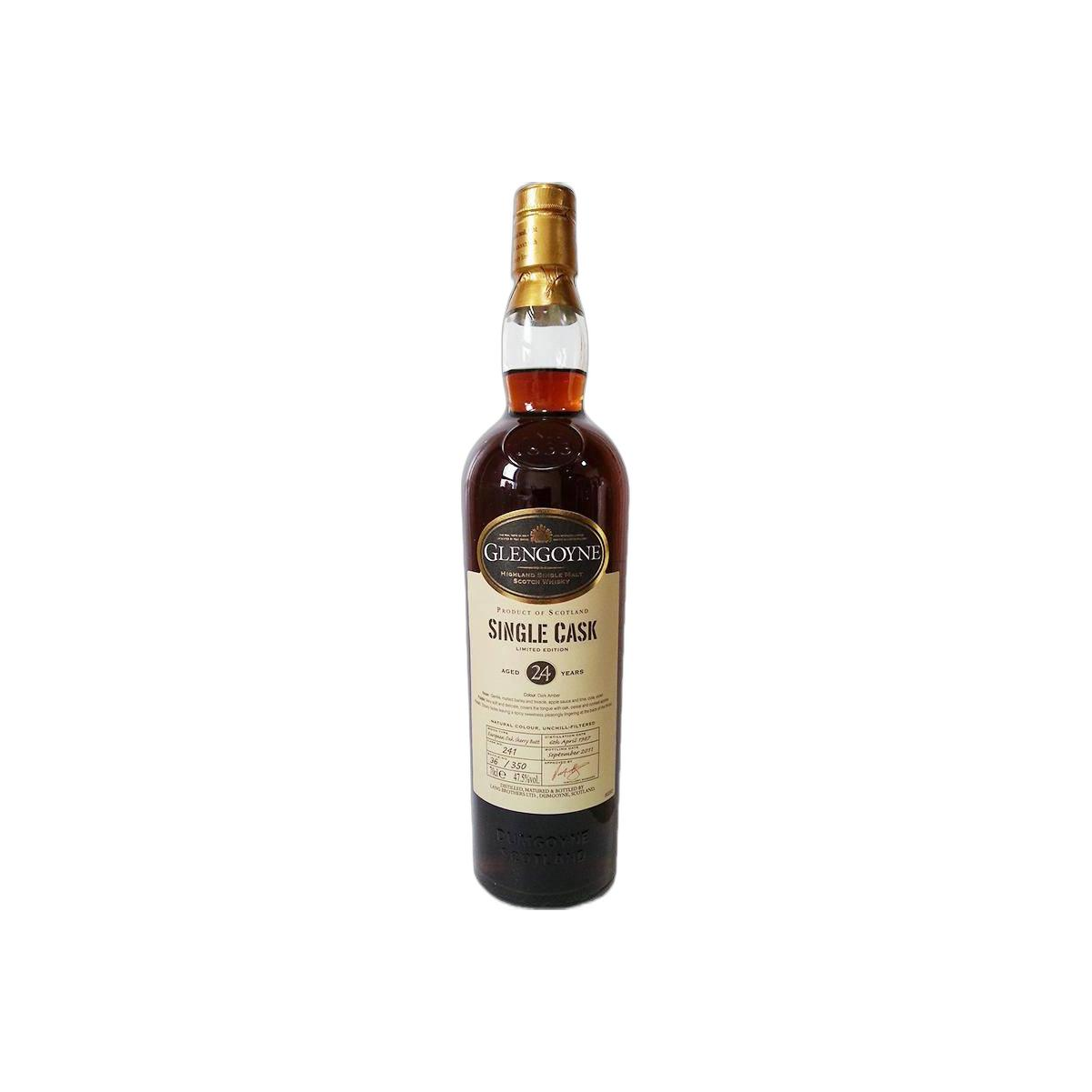 Glengoyne Single Cask 1987 24 Years Single Malt Whisky