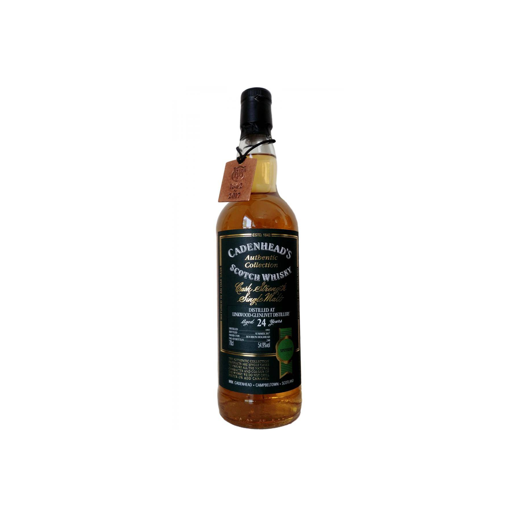 Linkwood Authentic Collection 1992 24 Years Single Malt Whisky
