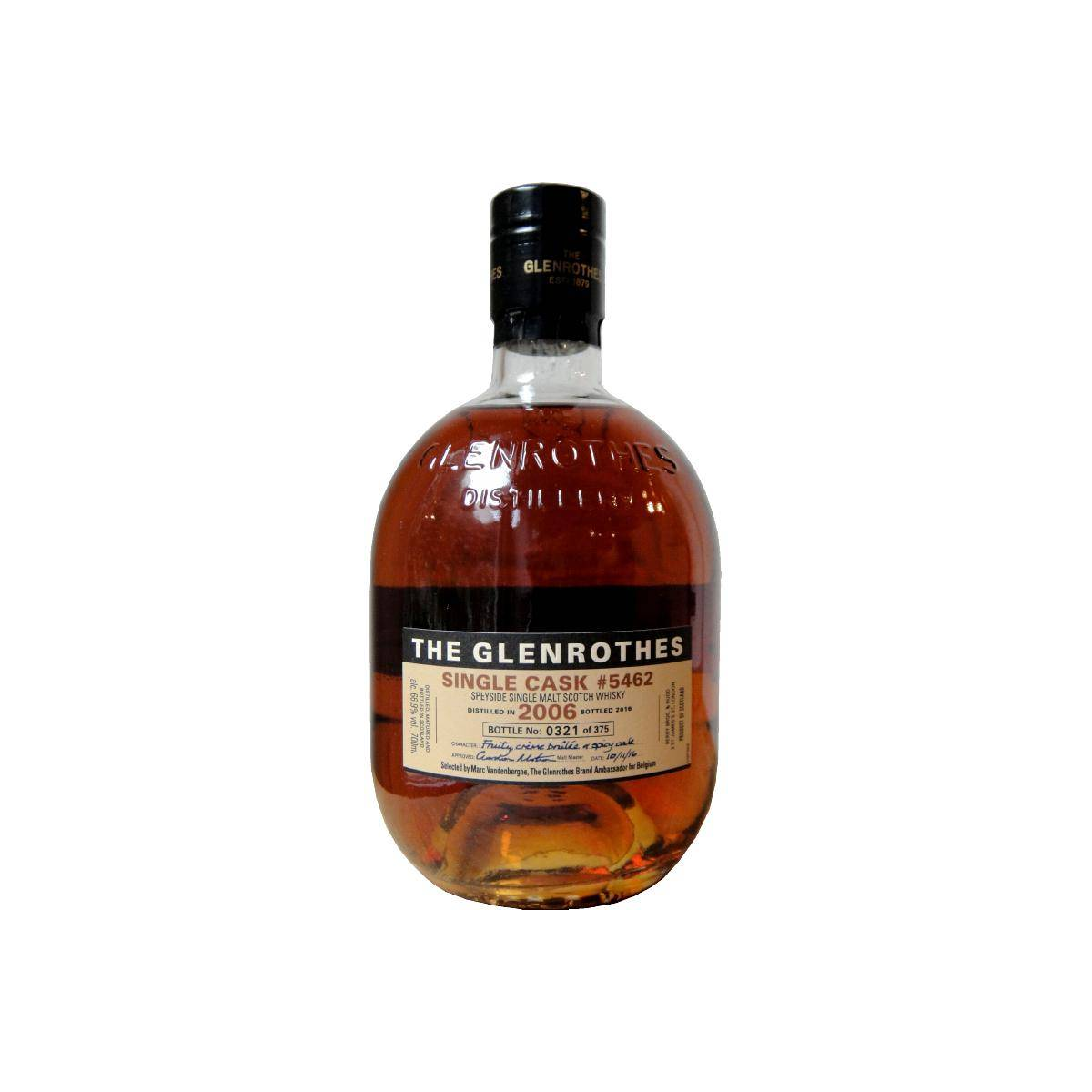 The Glenrothes Single Cask 2006 10 Years Single Malt Whisky 2