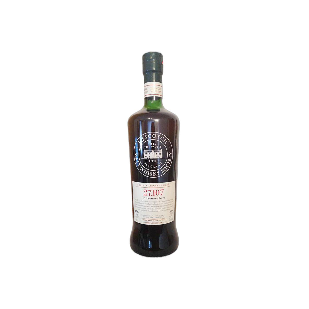 The Scotch Malt Whisky Society 1998 16 Years Single Malt Whisky