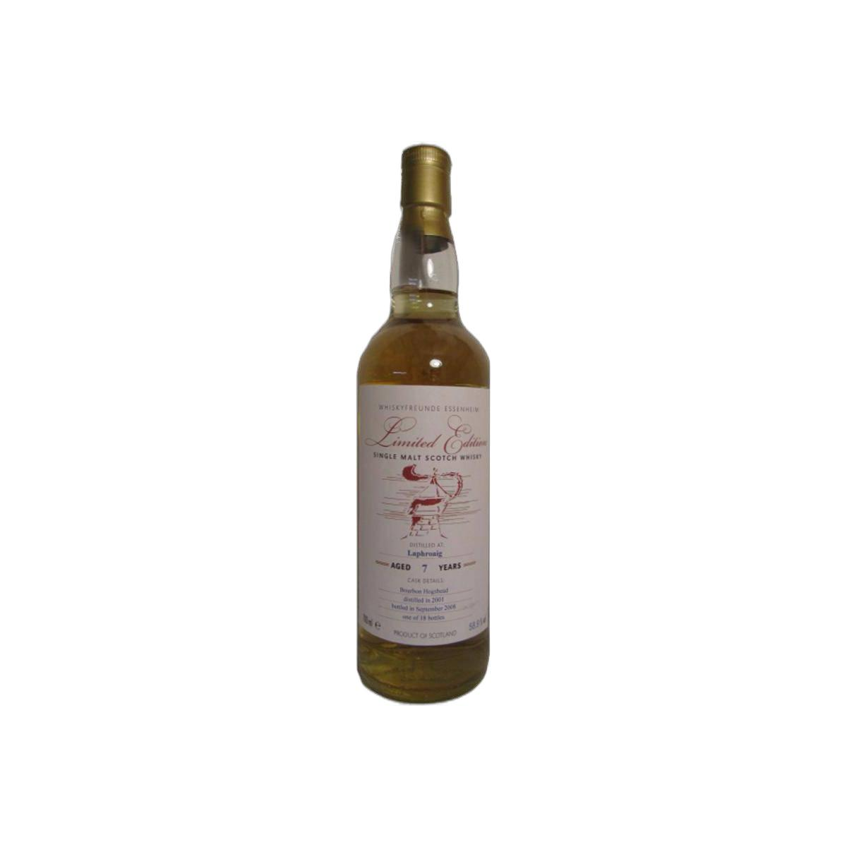 Laphroaig Limited Edition 2001 7 Years Single Malt Whisky