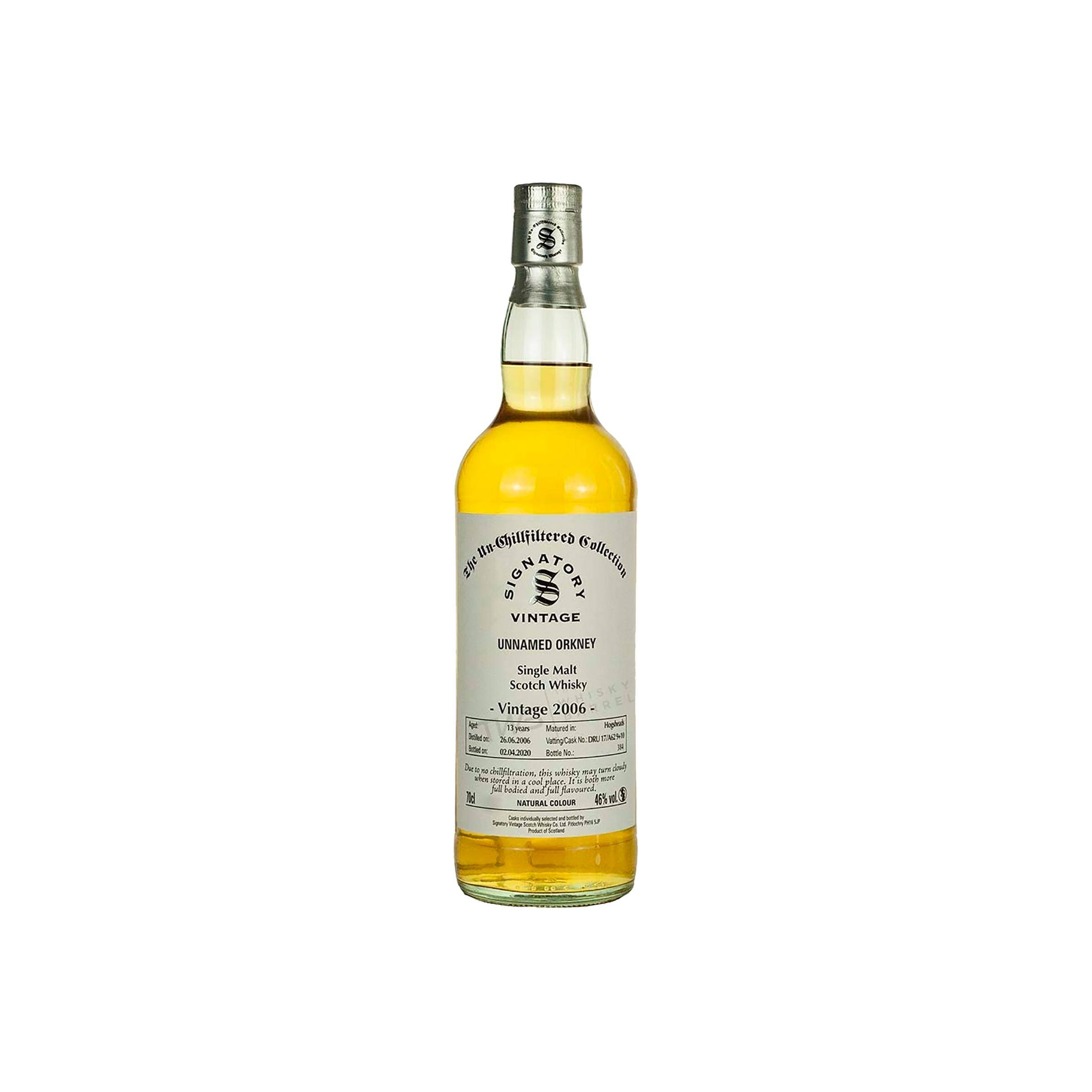 Signatory Vintage The Un-Chillfiltered Collection 2006 13 Years Single Malt Whisky 2