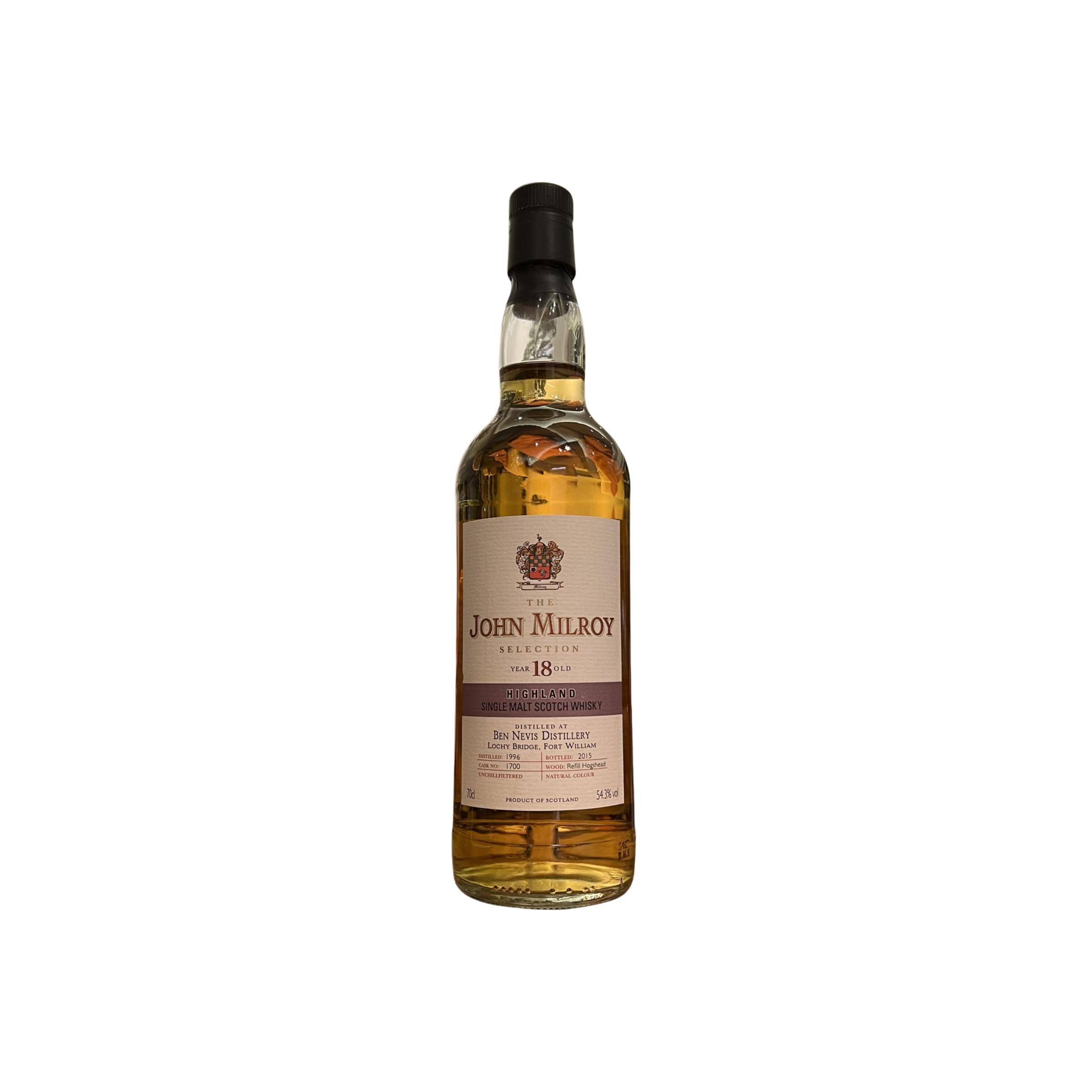 Ben Nevis 1996 18 Years Single Malt Whisky