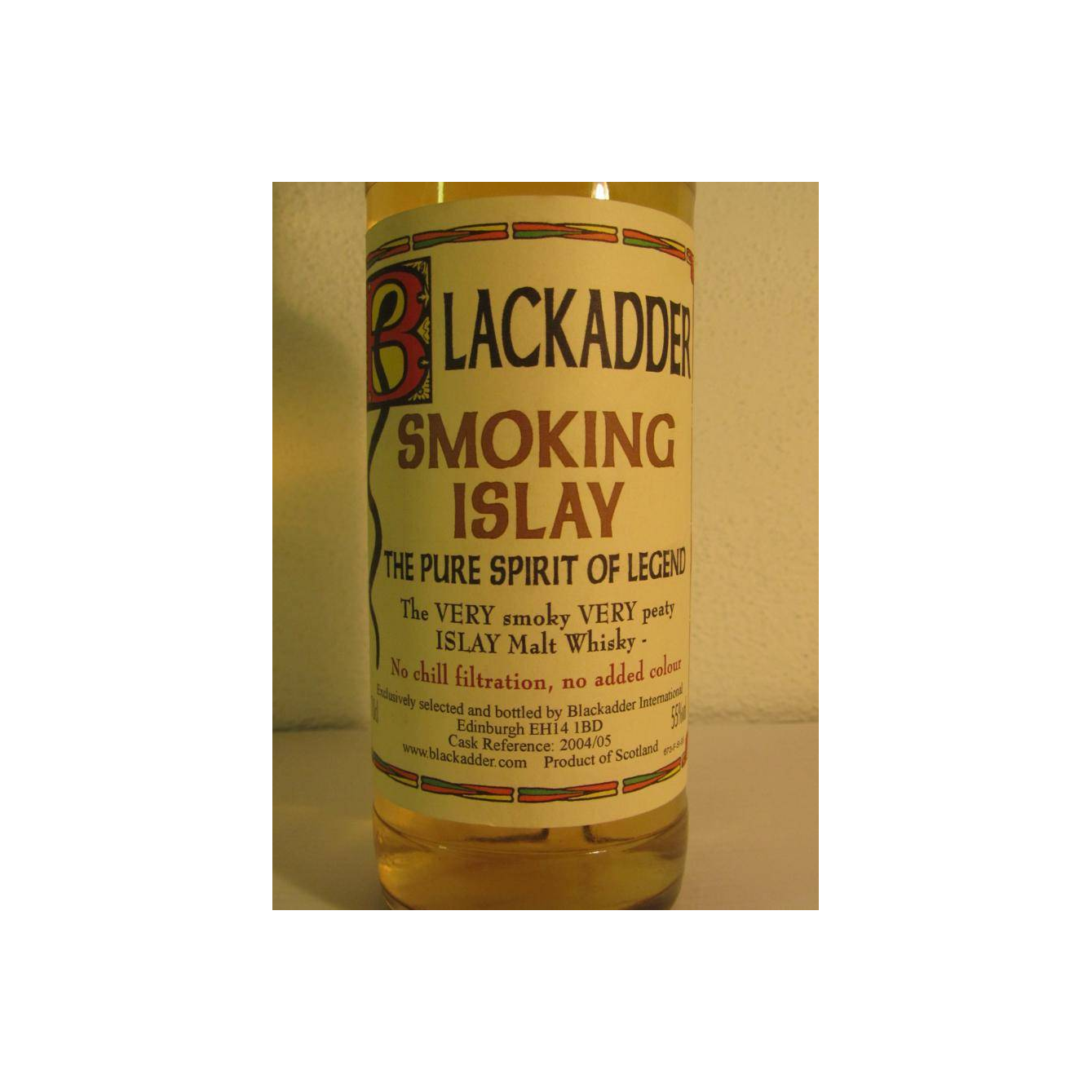 Blackadder Single Malt Whisky 2