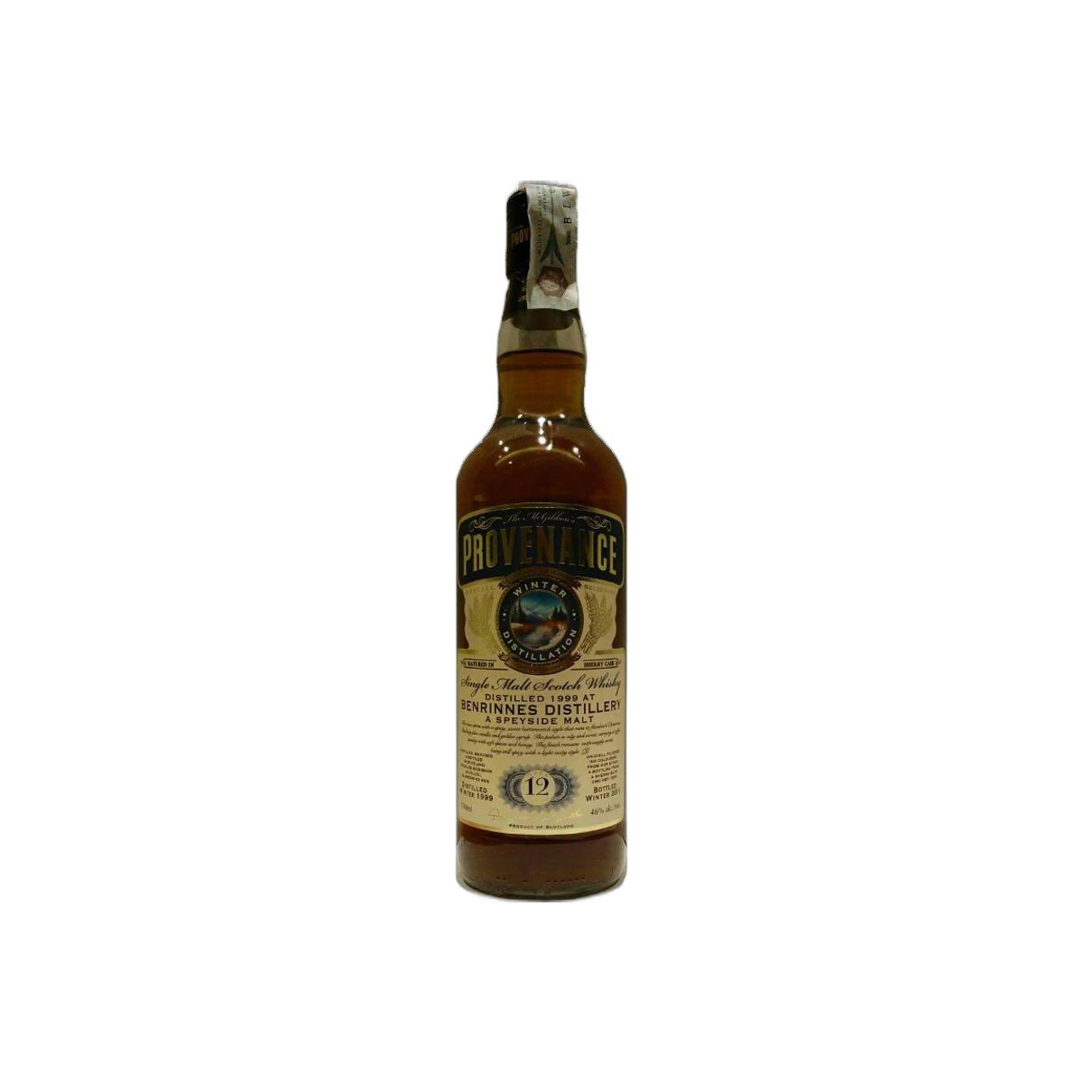Benrinnes McGibbon's Provenance 1999 12 Years Single Malt Whisky 2