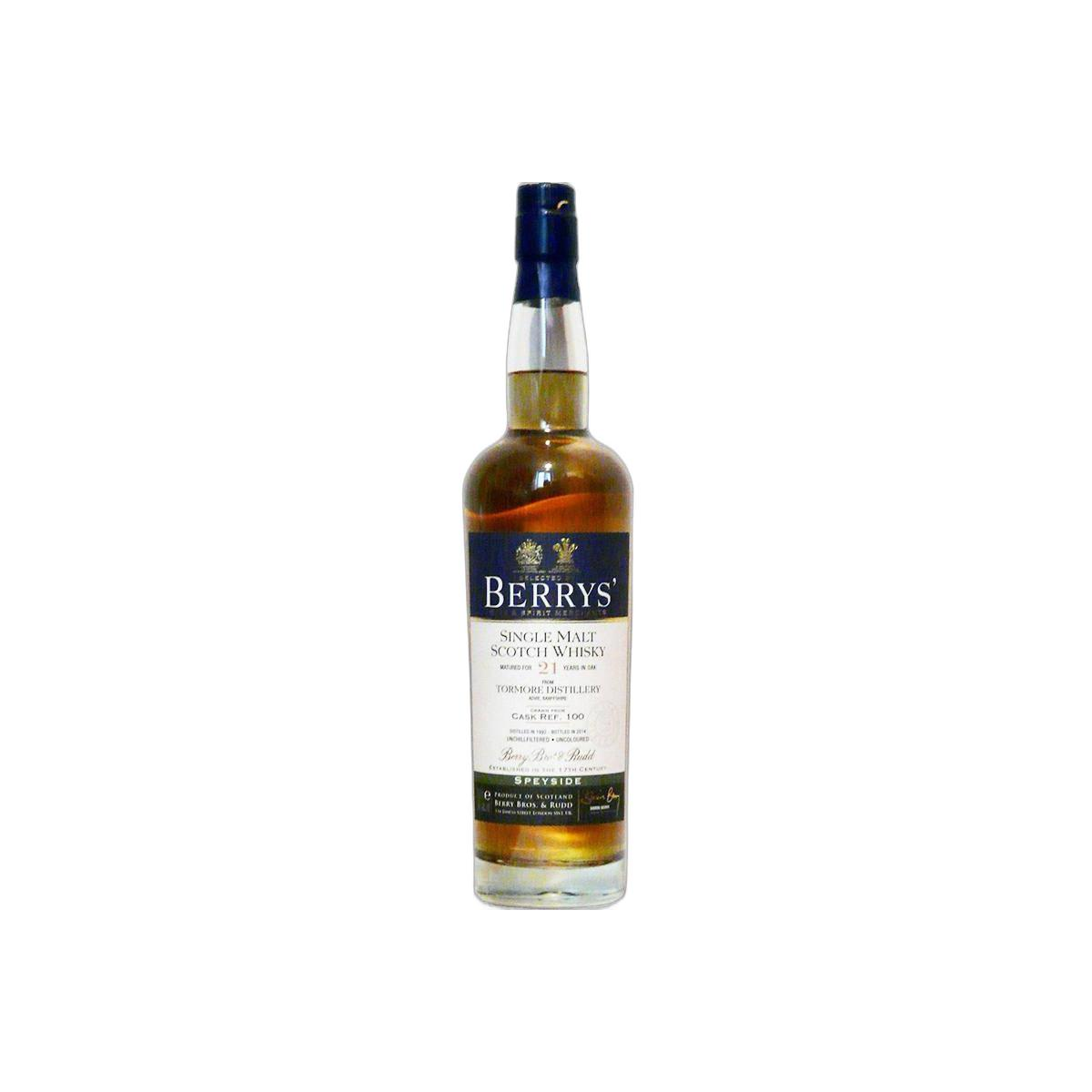 Tormore 1992 21 Years Single Malt Whisky